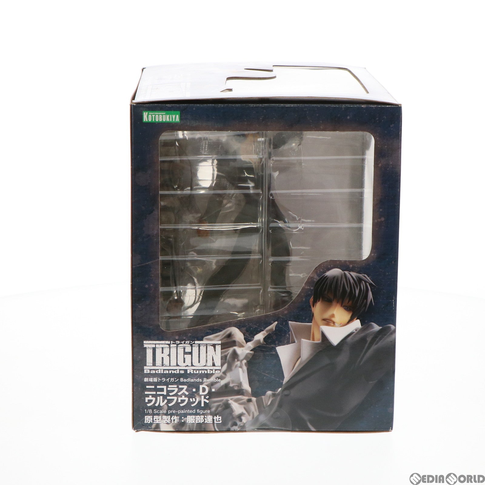 【中古即納】[FIG] ARTFX J ニコラス・D・ウルフウッド 劇場版TRIGUN Badlands Rumble(トライガン バッドランド ランブル) 1/8 完成品 フィギュア(PP413) コトブキヤ(20151120)