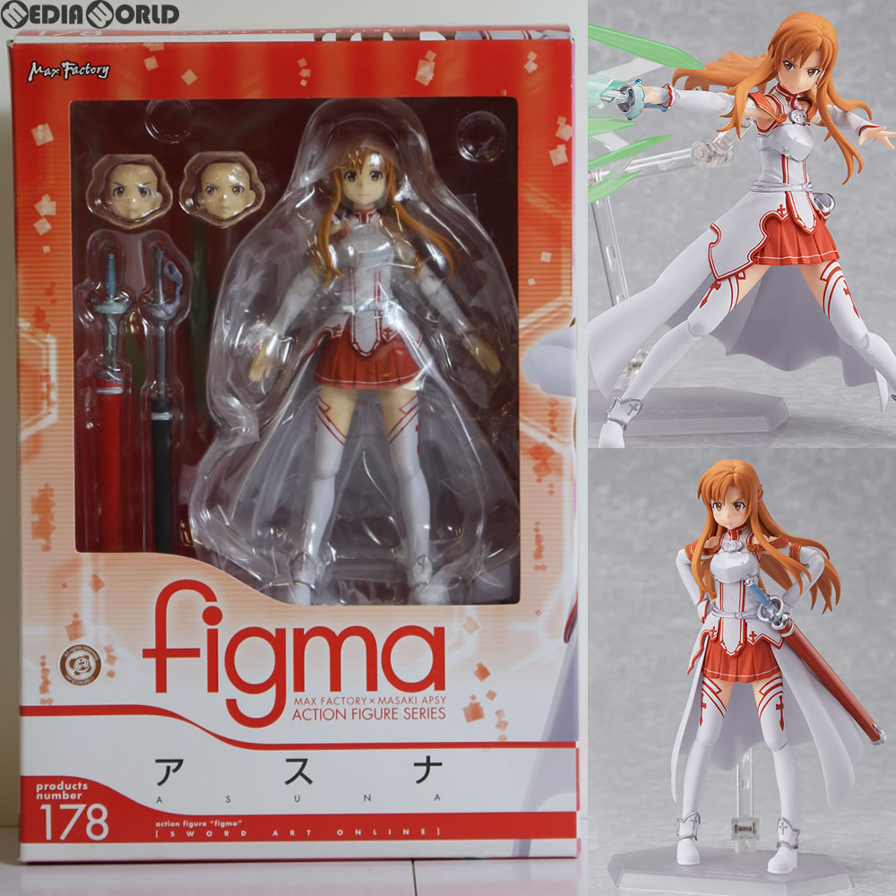 【中古即納】[FIG] figma(フィグマ) 178 アスナ ソードアート・オンライン 完成品 可動フィギュア マックスファクトリー(20130801)