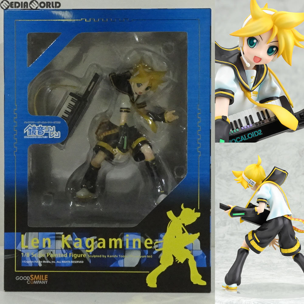 【中古即納】[FIG] 鏡音レン(かがみねれん) キャラクターボーカルシリーズ02 鏡音リン・レン 1/8 完成品 フィギュア グッドスマイルカンパニー(20130713)