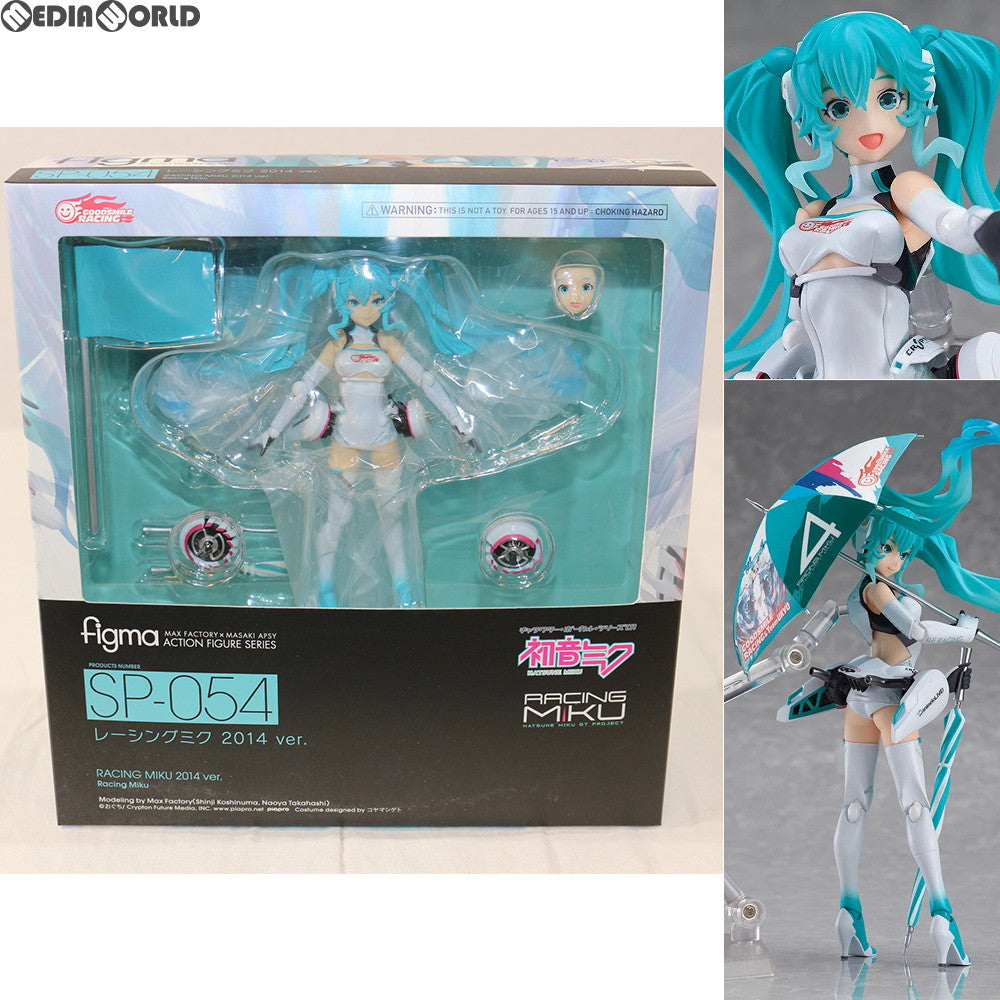 【中古即納】[FIG] figma(フィグマ) SP-054 レーシングミク 2014ver 初音ミクGTプロジェクト 完成品 可動フィギュア GSR&Studie with TeamUKYO 個人スポンサー特典 グッドスマイルレーシング(20150331)