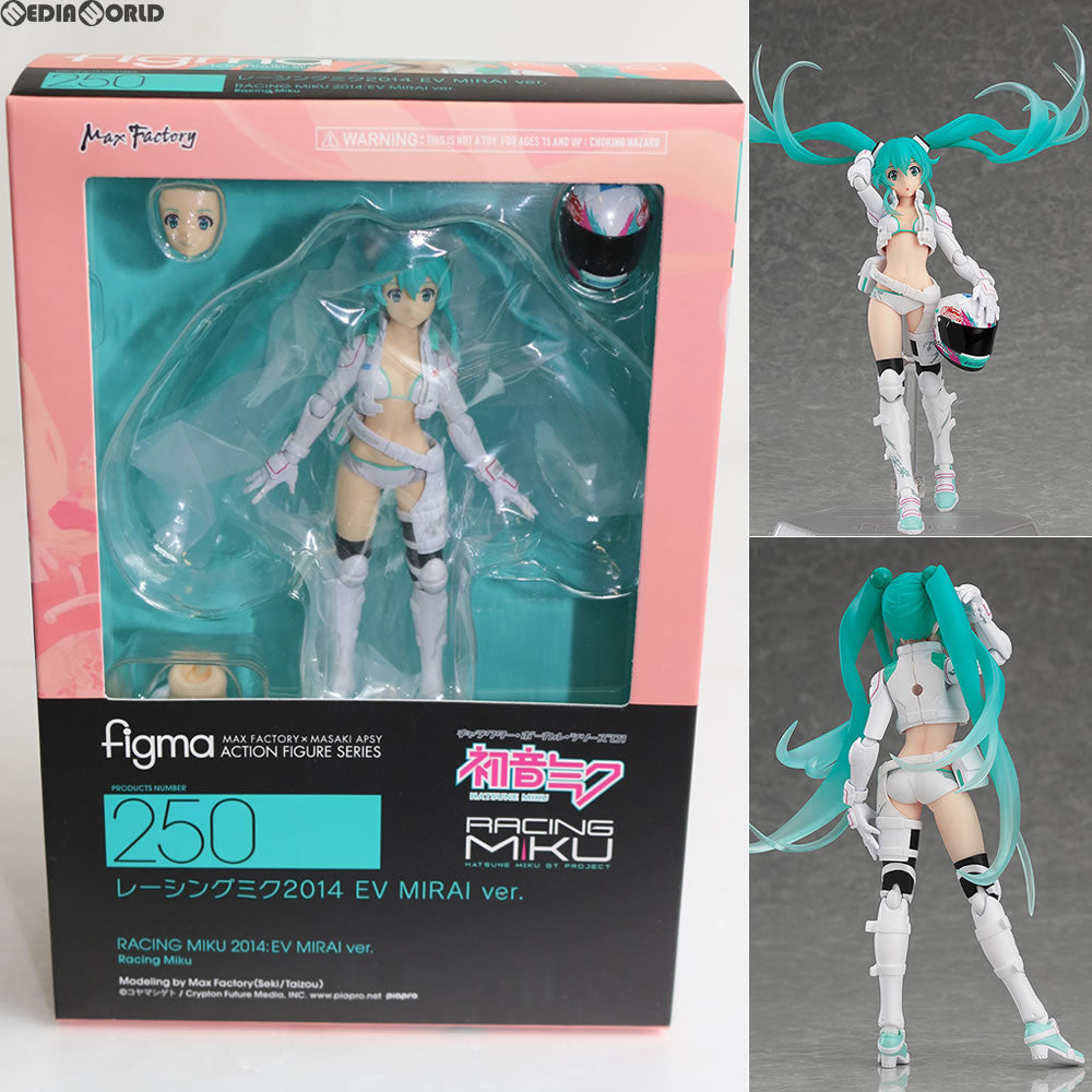 【中古即納】[FIG] figma(フィグマ) 250 レーシングミク2014 EV MIRAI ver. 初音ミク 完成品 可動フィギュア マックスファクトリー(20150906)