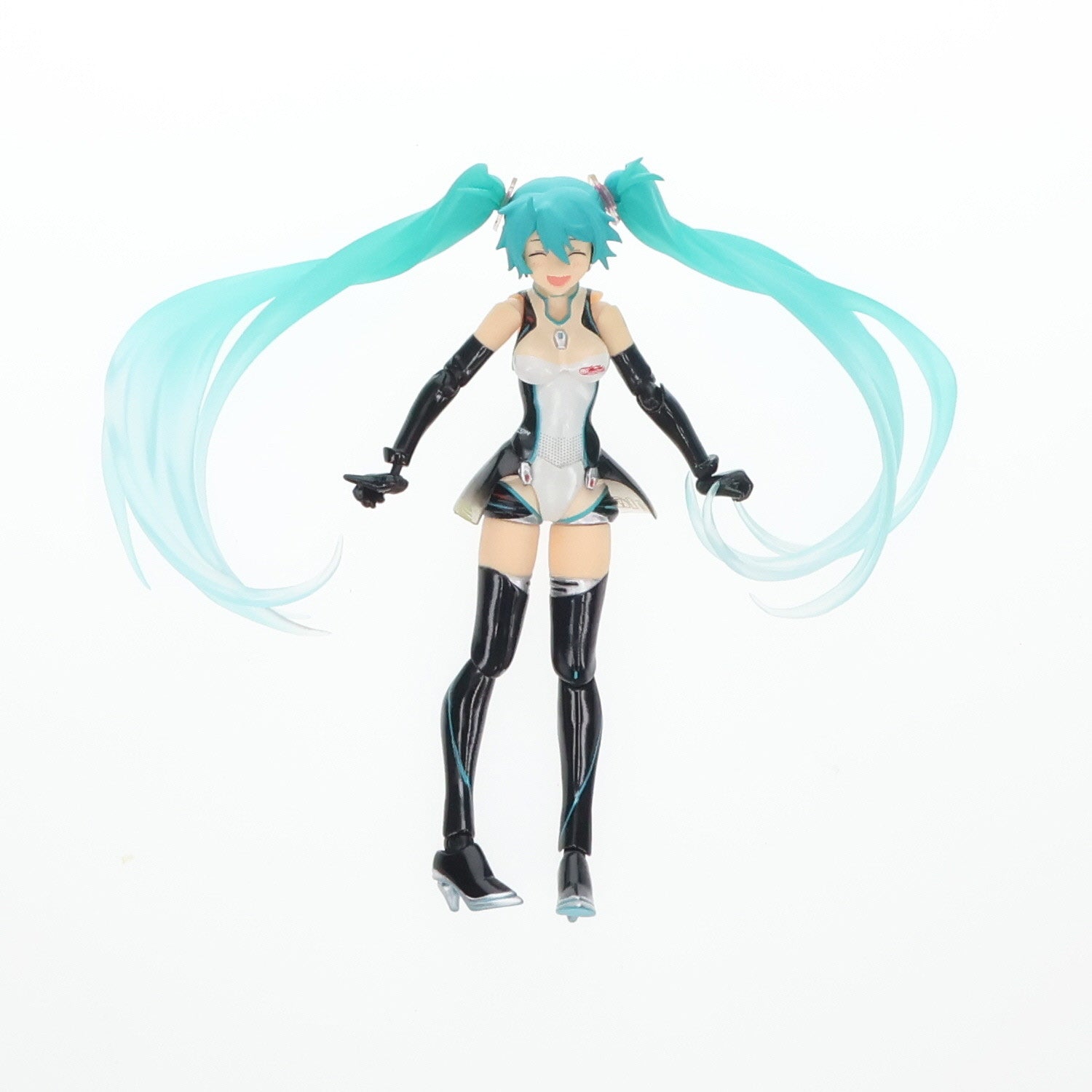 【中古即納】[FIG] ボーナスパーツ付属 figma(フィグマ) SP-036 レーシングミク 2011初優勝記念 ver. 初音ミクGTプロジェクト 完成品 可動フィギュア GSR&Studie with TeamUKYO個人スポンサー特典 グッドスマイルレーシング(20111231)