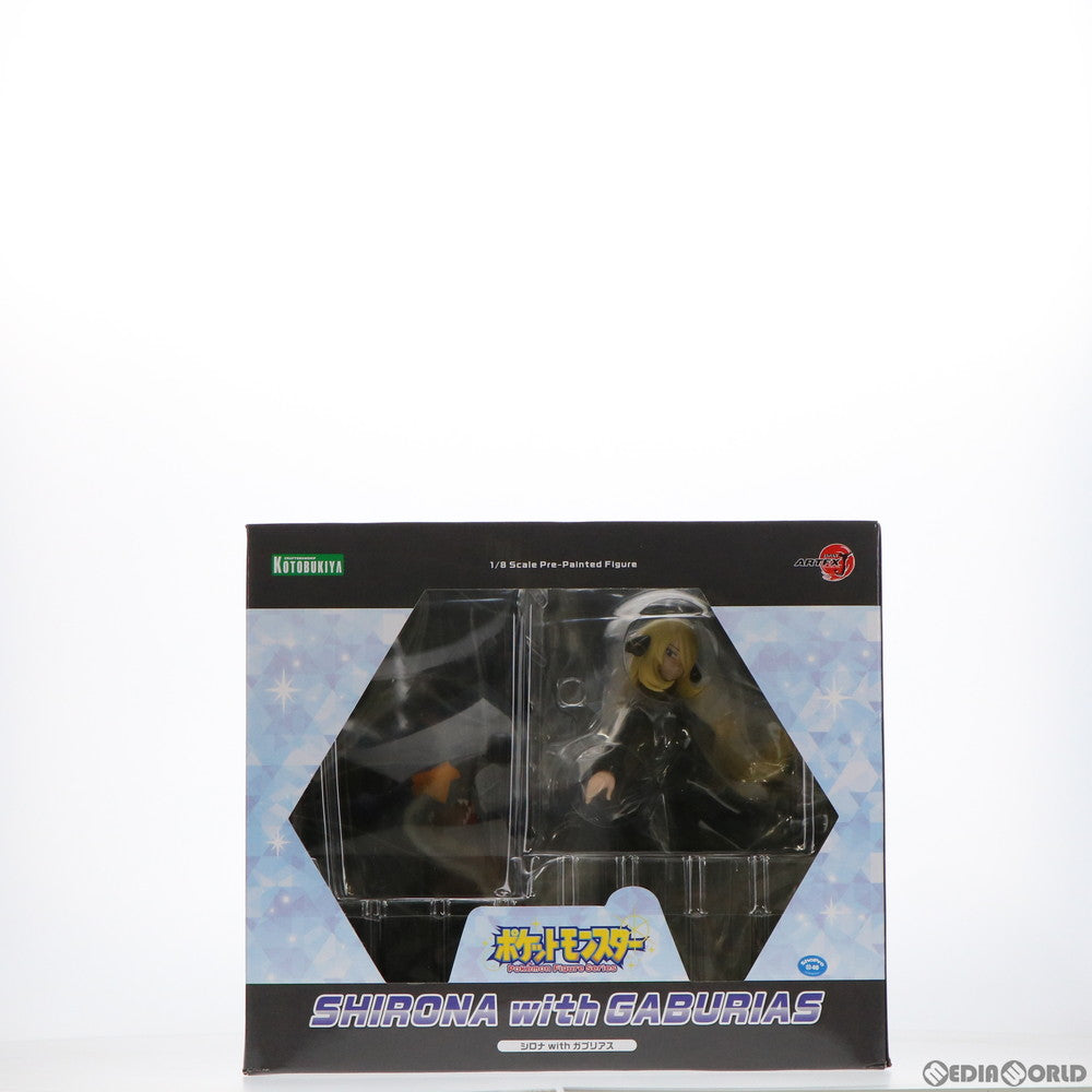 【中古即納】[FIG] ARTFX J シロナ with ガブリアス ポケットモンスター 1/8 完成品 フィギュア(PP953)  コトブキヤ(20210926)