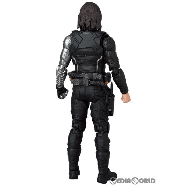 【中古即納】[FIG] マフェックス No.203 MAFEX WINTER SOLDIER(ウィンター・ソルジャー) キャプテン・アメリカ/ウィンター・ソルジャー 完成品 可動フィギュア メディコム・トイ(20240502)