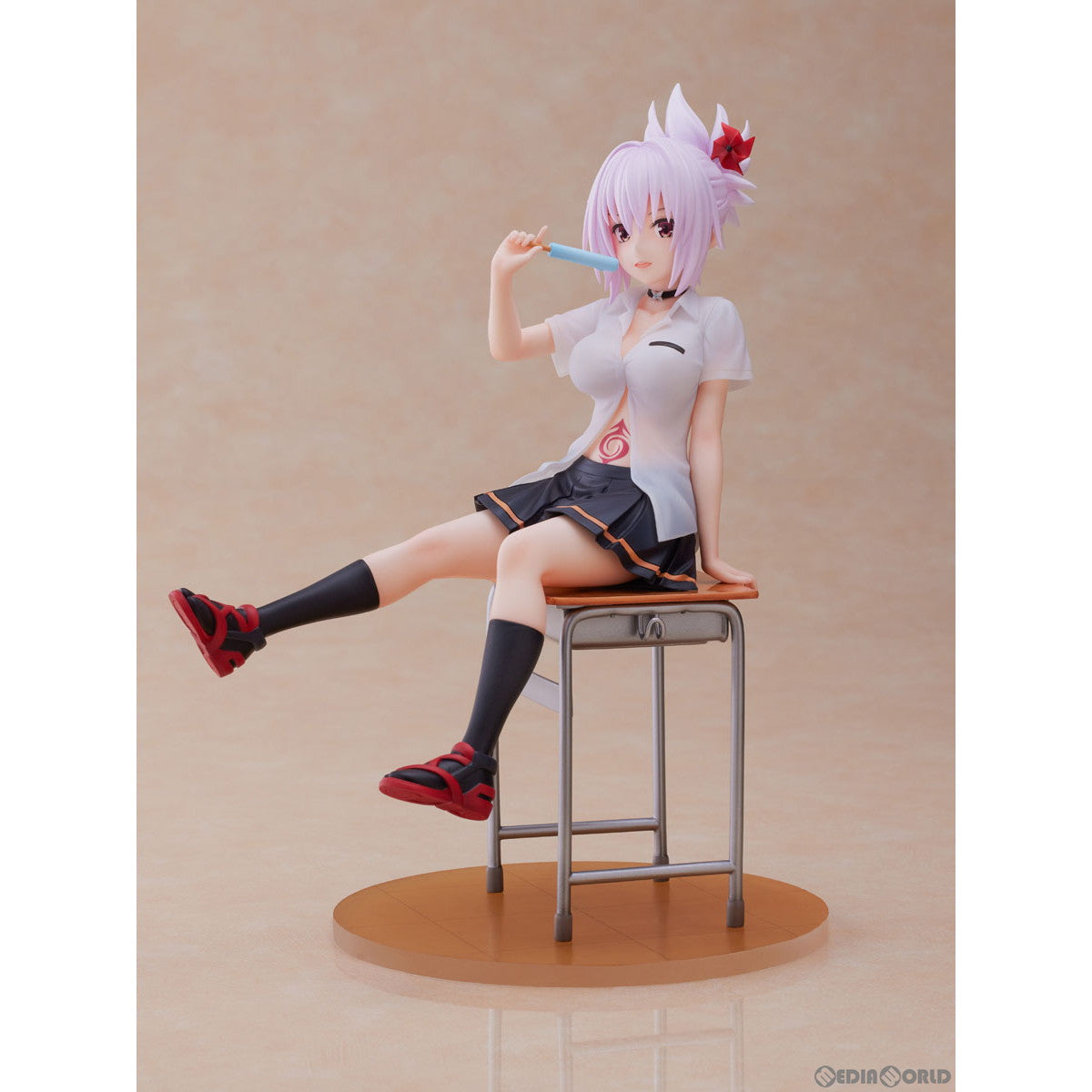 【中古即納】[FIG] 風巻祭里(かざまきまつり) あやかしトライアングル 1/7 完成品 フィギュア(AMU-FNX921) フリュー(20240906)