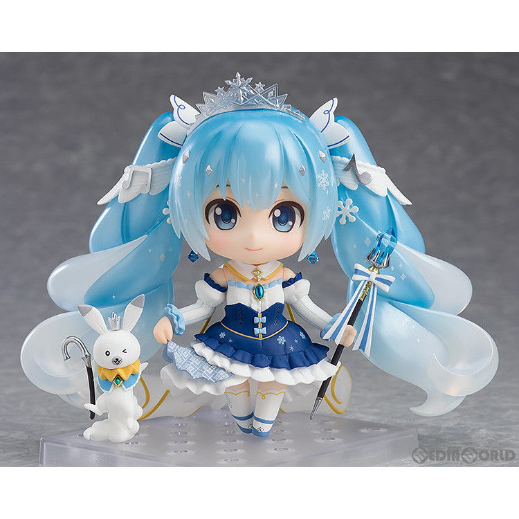 【中古即納】[FIG] ねんどろいど 1000 雪ミク Snow Princess Ver. キャラクター・ボーカル・シリーズ01 初音ミク フィギュア イベント&GOODSMILE ONLINE SHOP限定 グッドスマイルカンパニー(20190209)