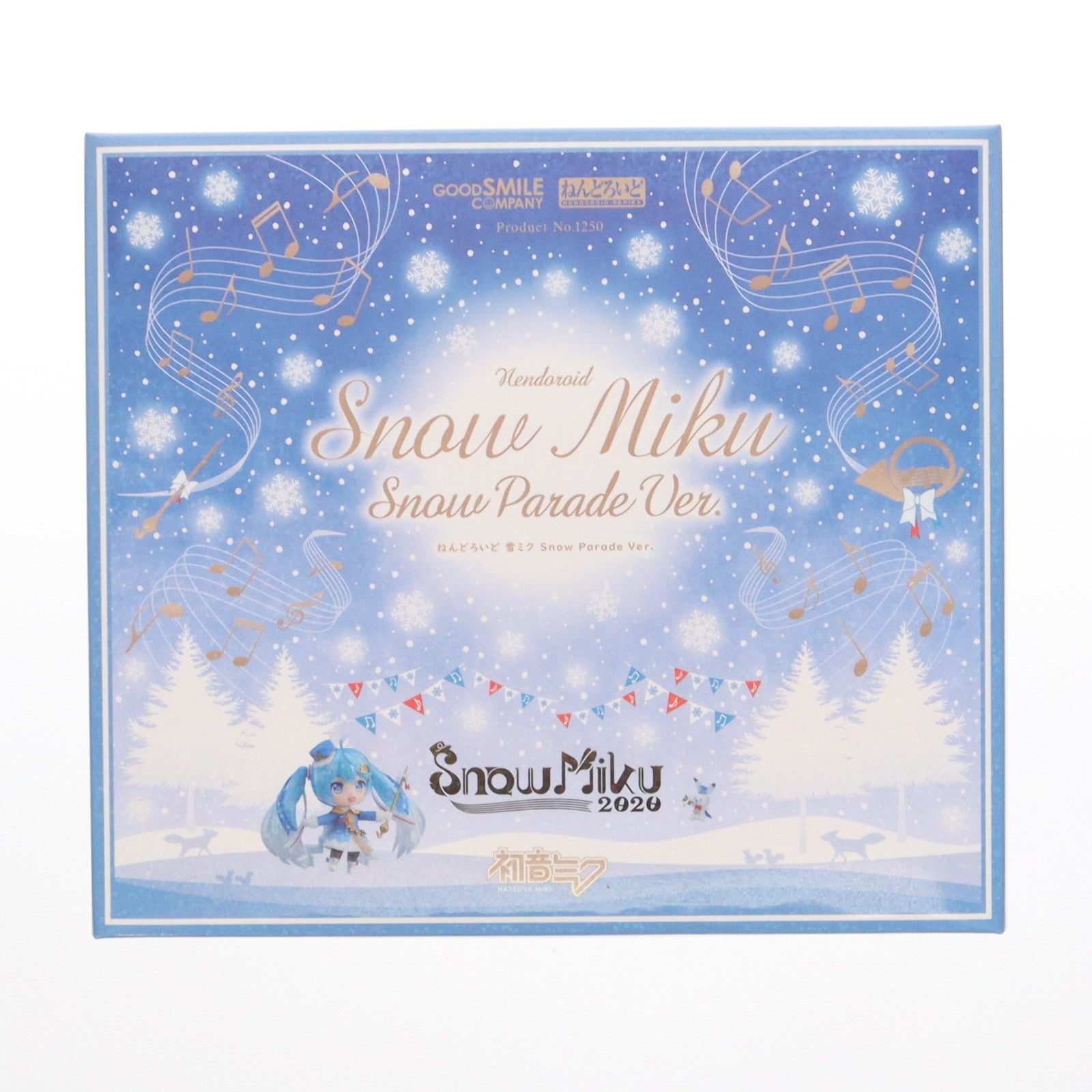 【中古即納】[FIG] ねんどろいど 1250 雪ミク Snow Parade Ver. キャラクター・ボーカル・シリーズ 01 初音ミク 完成品 可動フィギュア 一部イベント&GOODSMILE ONLINE SHOP限定 グッドスマイルカンパニー(20200209)