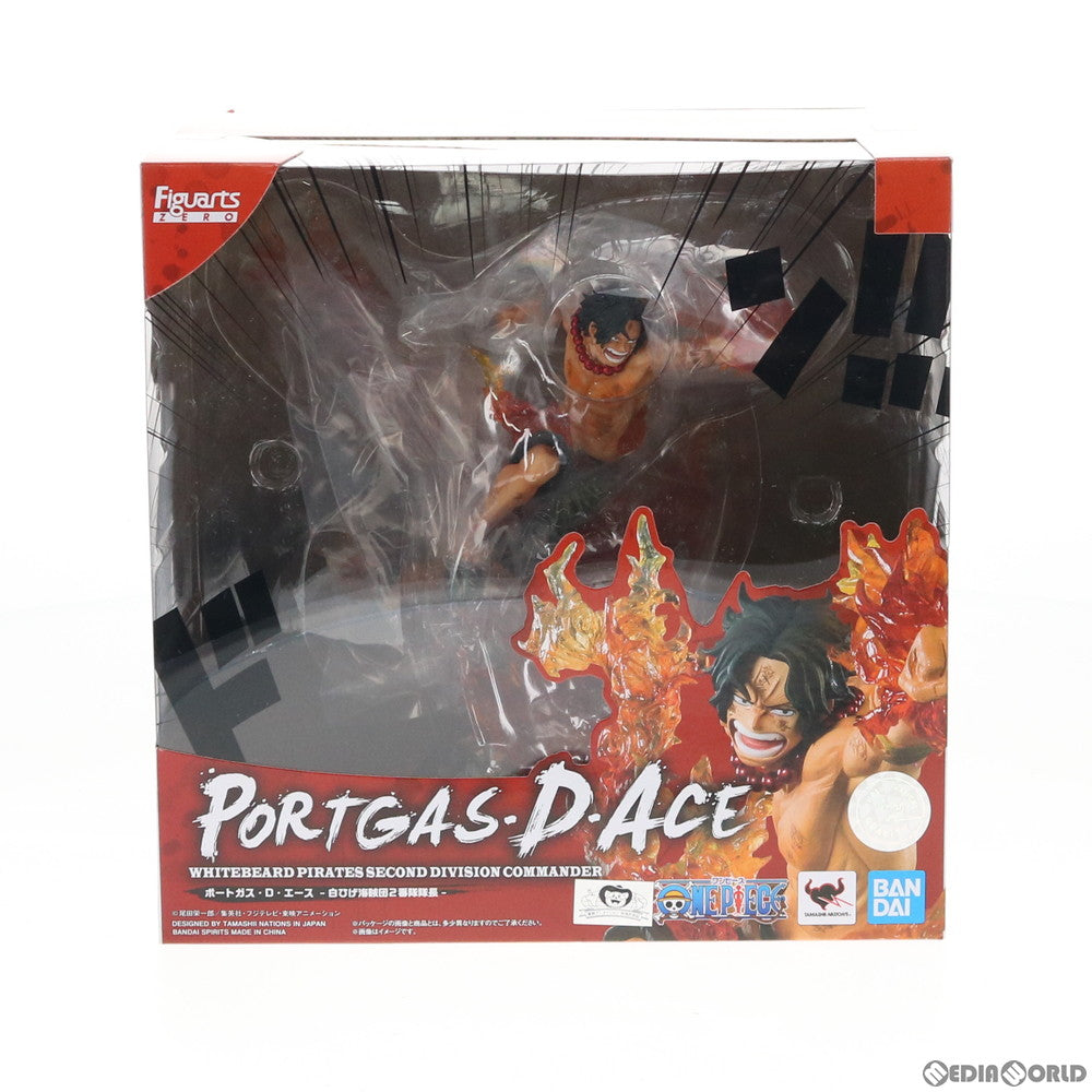 【中古即納】[FIG] フィギュアーツZERO ポートガス・D・エース -白ひげ海賊団2番隊隊長- ONE PIECE(ワンピース) 完成品 フィギュア バンダイスピリッツ(20191116)