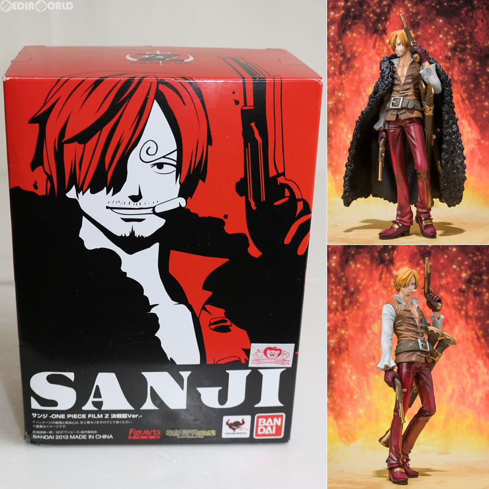 【中古即納】[FIG] 魂ウェブ商店限定 フィギュアーツZERO サンジ -ONE PIECE FILM Z(ワンピースフィルムZ) 決戦服Ver.- 完成品 フィギュア バンダイ(20130726)