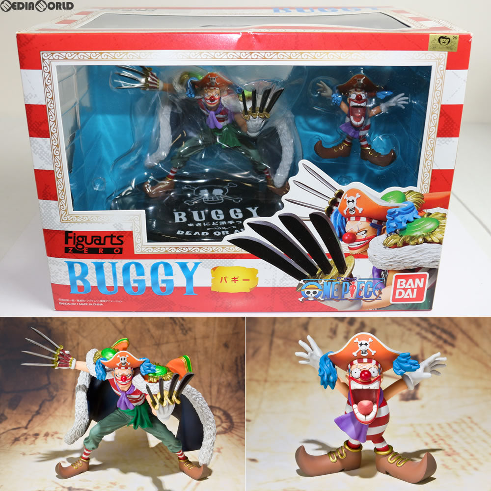 【中古即納】[FIG] フィギュアーツZERO バギー ONE PIECE(ワンピース) 完成品 フィギュア バンダイ(20110723)