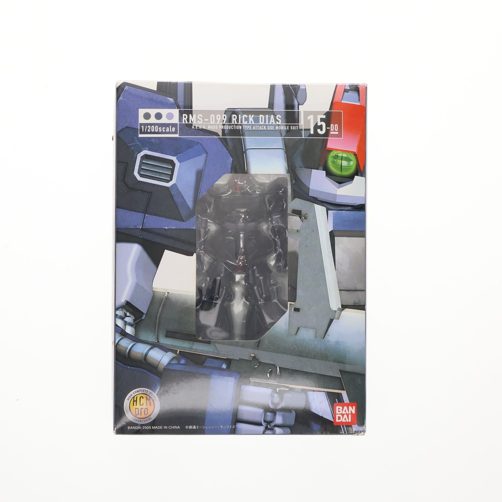 【中古即納】[FIG] HCM-Pro 15-00 RMS-099 リック・ディアス(ブラックカラー) 機動戦士Zガンダム -星を継ぐ者- 1/200 完成品 可動フィギュア バンダイ(20050531)