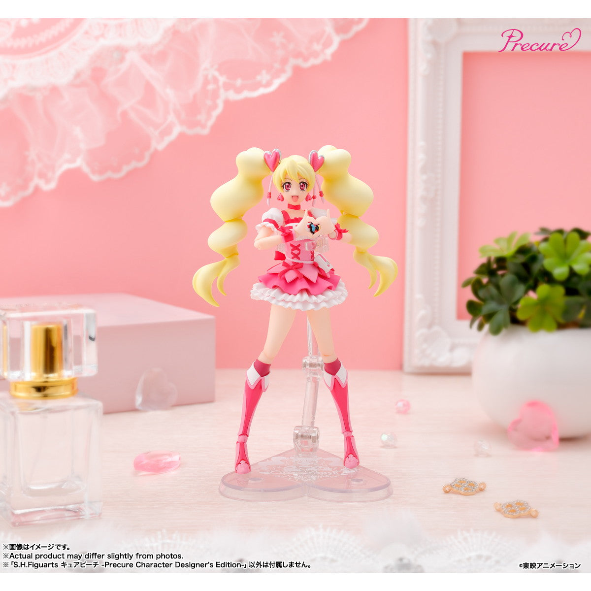 【中古即納】[FIG] S.H.Figuarts(フィギュアーツ) キュアピーチ -Precure Character Designer's Edition- フレッシュプリキュア! 完成品 可動フィギュア バンダイスピリッツ(20241123)