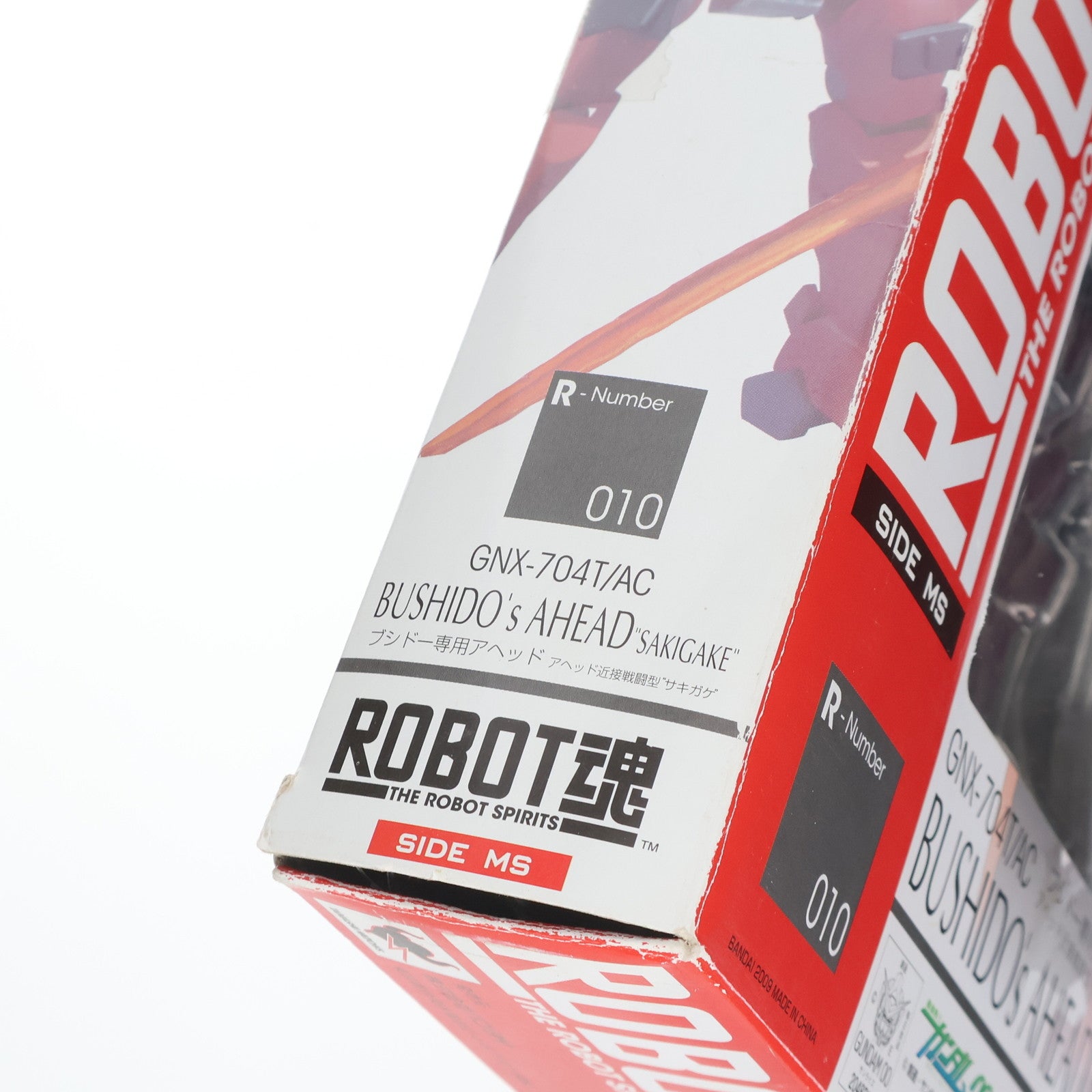 【中古即納】[FIG] ROBOT魂(SIDE MS) ブシドー専用アヘッド アヘッド近接戦闘型「サキガケ」 機動戦士ガンダム00(ダブルオー) 完成品 可動フィギュア バンダイ(20090228)