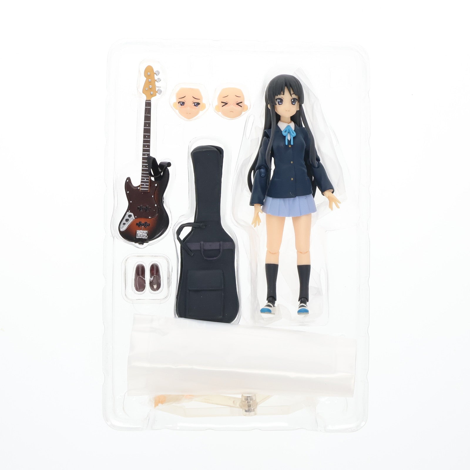 【中古即納】[FIG] figma(フィグマ) 058 秋山澪(あきやまみお) 制服ver. けいおん! 完成品 可動フィギュア マックスファクトリー(20100715)