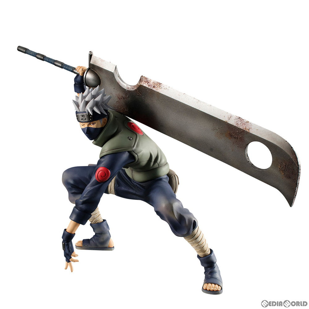 【中古即納】[FIG] G.E.M.シリーズ はたけカカシ 忍界大戦Ver. NARUTO-ナルト- 疾風伝 完成品 フィギュア 一部店舗&オンラインショップ限定 メガハウス(20181130)