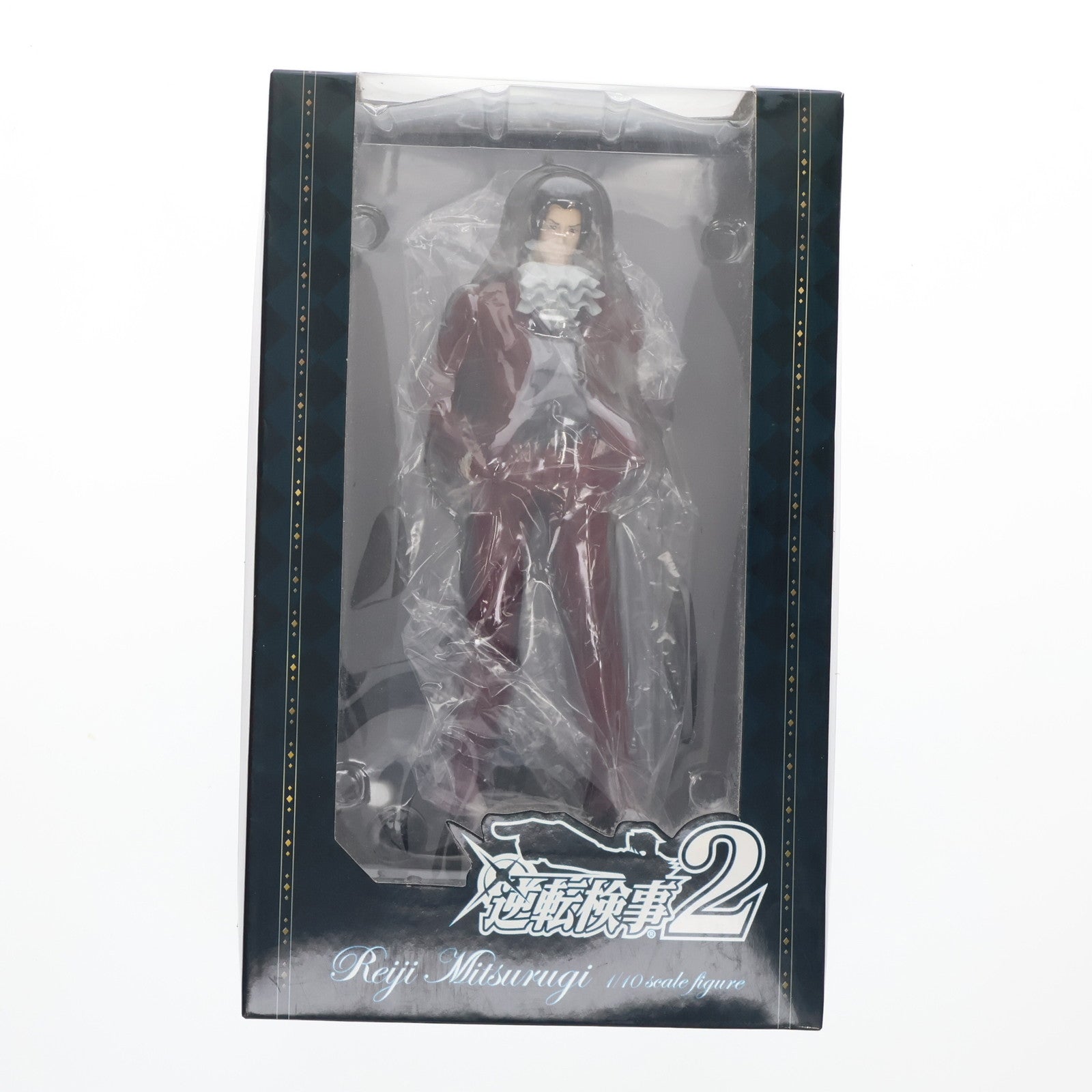 【中古即納】[FIG] (フィギュア単品) 御剣怜侍(みつるぎれいじ) イーカプコン限定 DSソフト 逆転検事2 LIMITED EDITION&Extended edition 1/10 完成品 フィギュア カプコン(20110203)