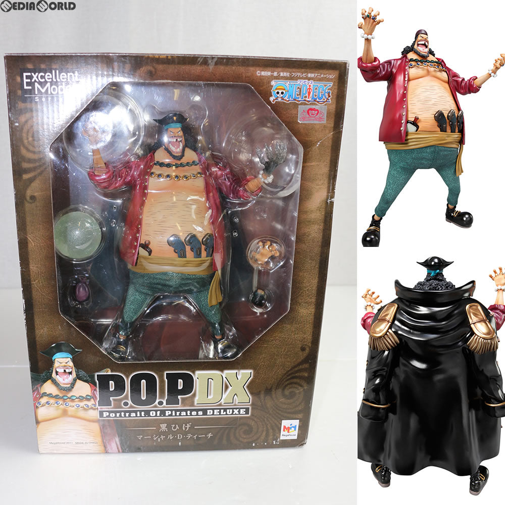 【中古即納】[FIG] Portrait.Of.Pirates P.O.P NEO-DX 黒ひげ マーシャル・D・ティーチ ONE PIECE(ワンピース) 1/8 完成品 フィギュア メガハウス(20110212)