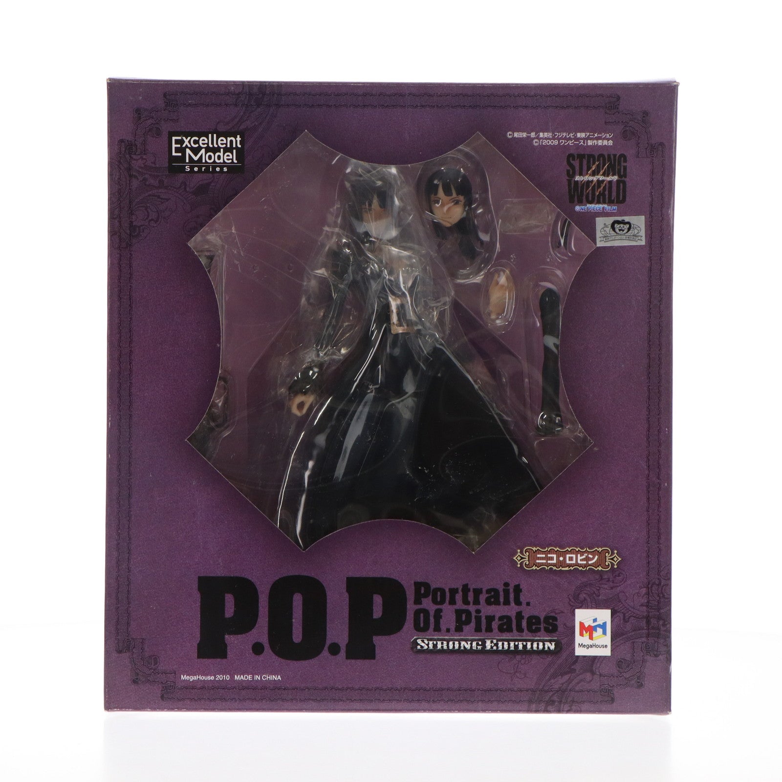 【中古即納】[FIG] Portrait.Of.Pirates P.O.P STRONG EDITION ニコ・ロビン ONE PIECE(ワンピース) 1/8 完成品 フィギュア メガハウス(20111124)