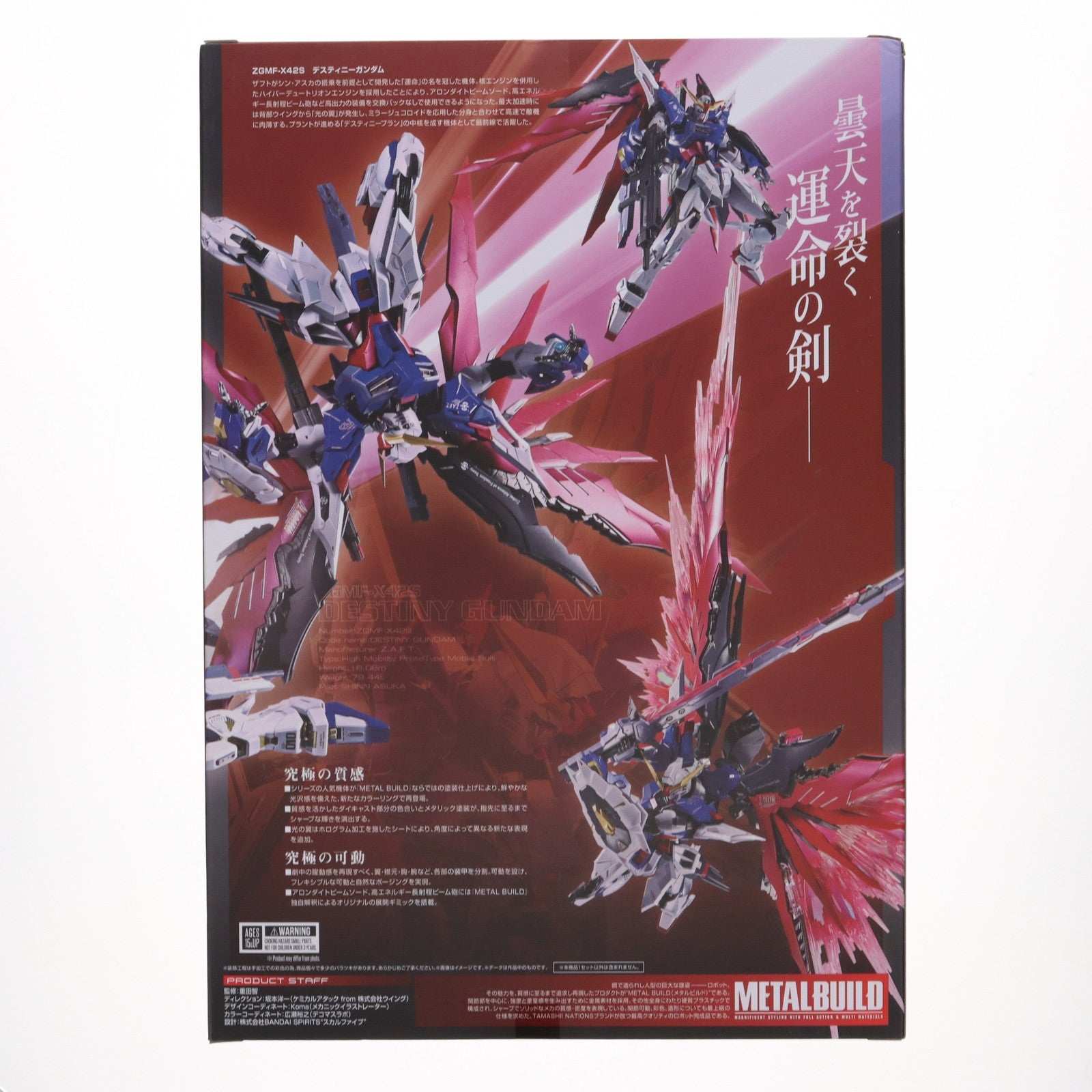 【中古即納】[FIG] TAMASHII NATIONS STORE限定 METAL BUILD デスティニーガンダム(フルパッケージ) [METAL BUILD FESTIVAL 2024] 機動戦士ガンダムSEED DESTINY(シード デスティニー) 完成品 可動フィギュア バンダイスピリッツ(20240731)