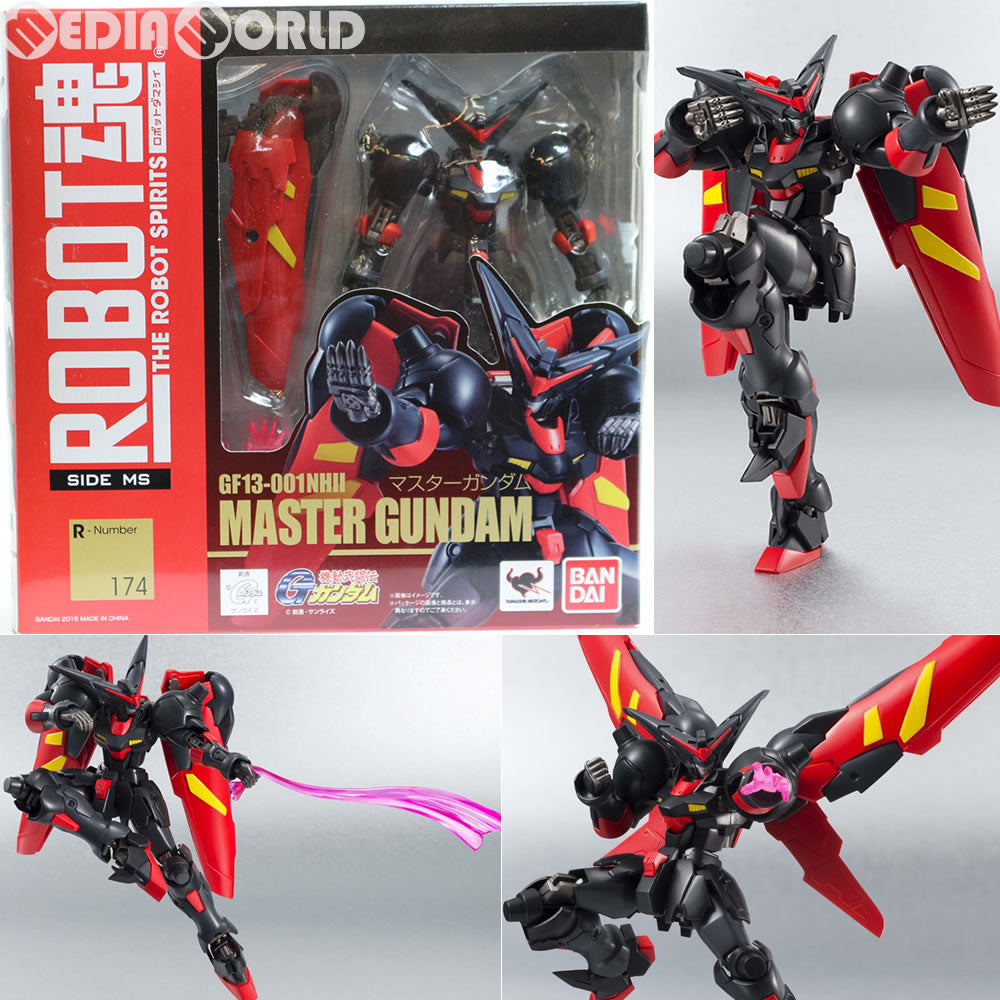 【中古即納】[FIG] ROBOT魂(SIDE MS) マスターガンダム 機動武闘伝Gガンダム 完成品 可動フィギュア バンダイ(20150124)