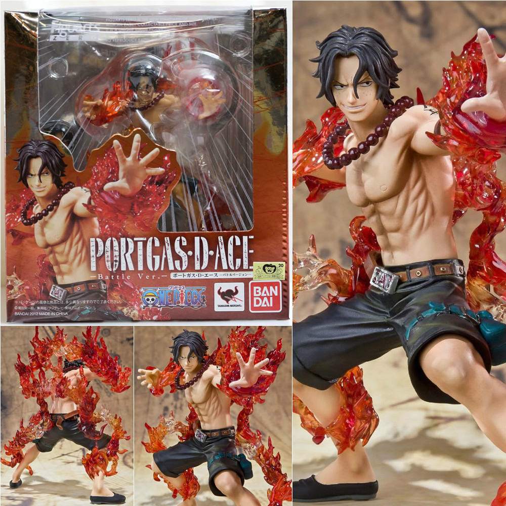 【中古即納】[FIG] フィギュアーツZERO ポートガス・D・エース -Battle Ver.- ONE PIECE(ワンピース) 完成品 フィギュア バンダイ(20160716)