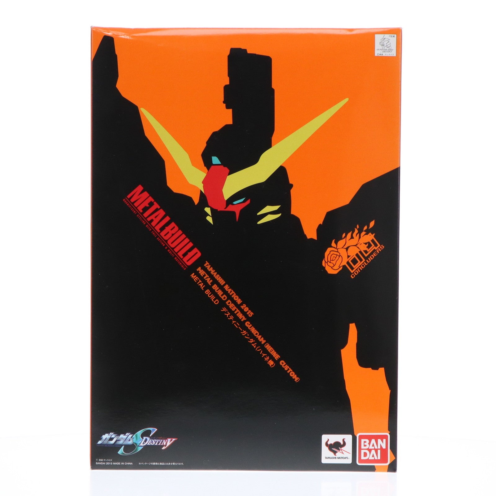 【中古即納】[FIG] METAL BUILD デスティニーガンダム(ハイネ機) 機動戦士ガンダムSEED DESTINY(シード デスティニー) 完成品 可動フィギュア 魂ネイション2015&魂ウェブ商店限定 バンダイ(20151030)