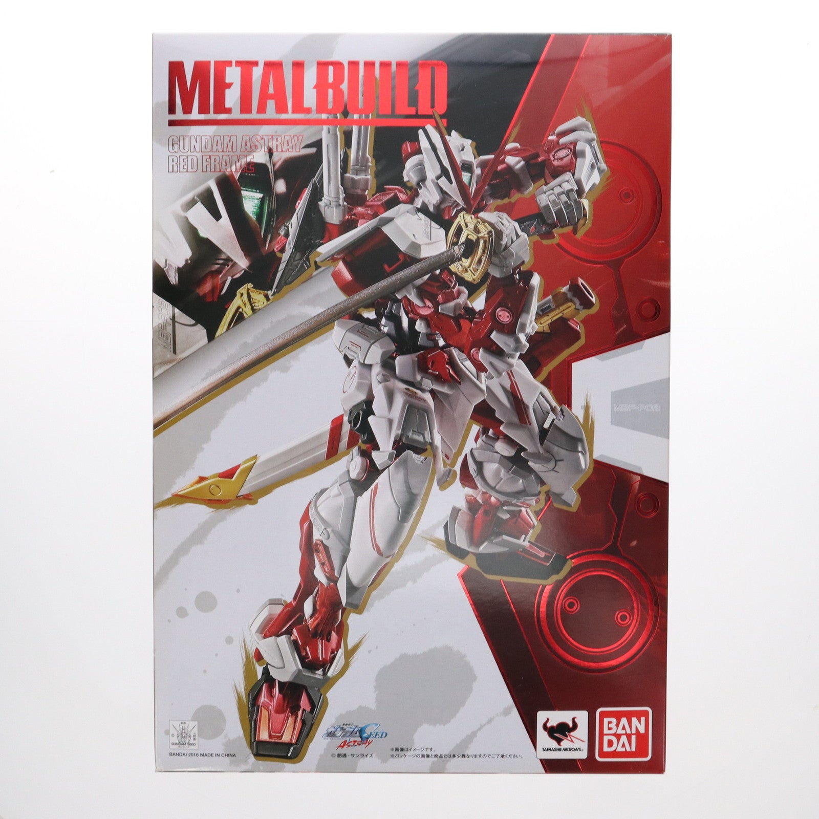 【中古即納】[FIG] METAL BUILD ガンダムアストレイ レッドフレーム 機動戦士ガンダムSEED ASTRAY(シード アストレイ) 完成品 可動フィギュア バンダイ(20160326)