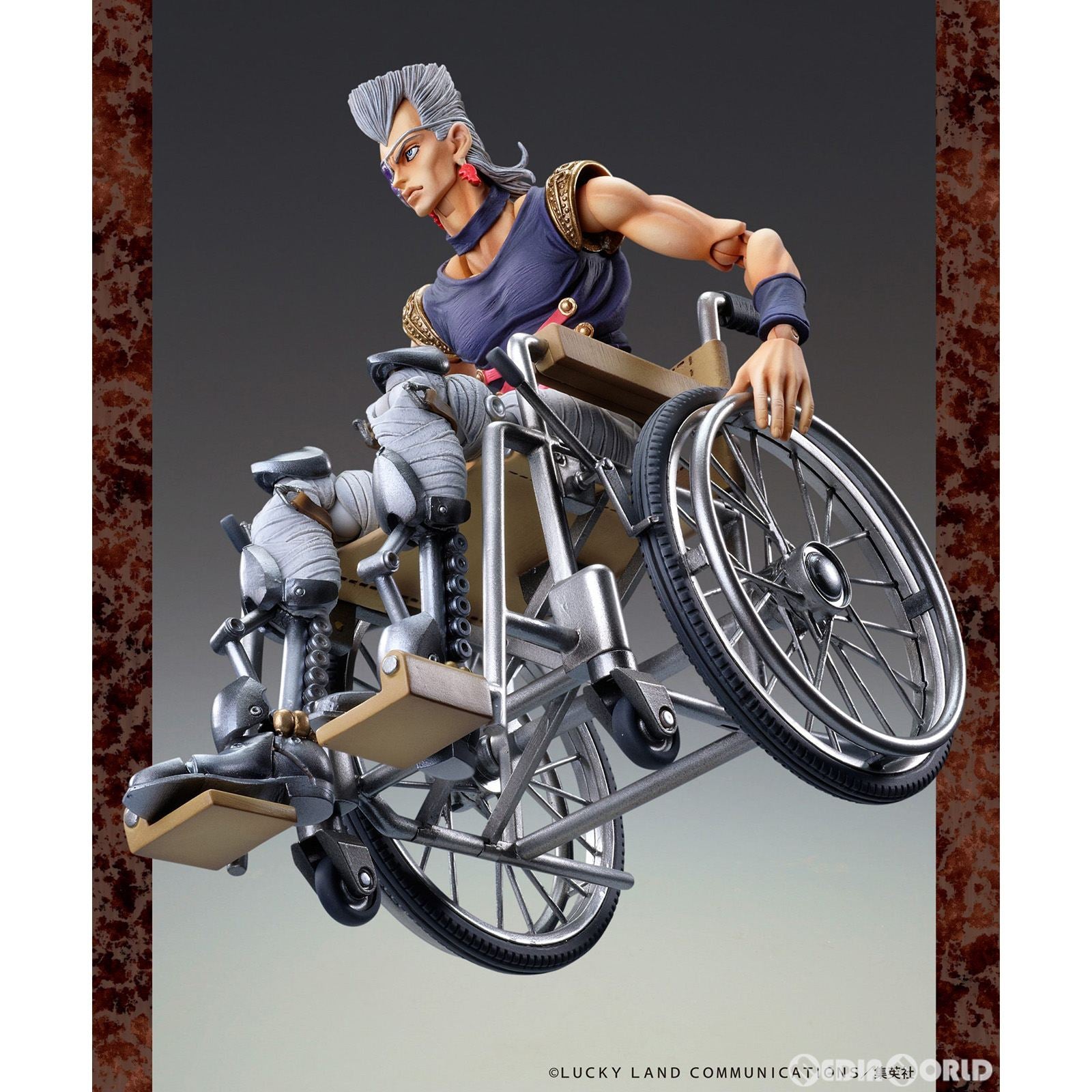 【中古即納】[FIG] (再販) 超像可動 J・P・ポルナレフ(ジャン=ピエール・ポルナレフ) ジョジョの奇妙な冒険 第5部 完成品 可動フィギュア メディコス・エンタテインメント(20230121)