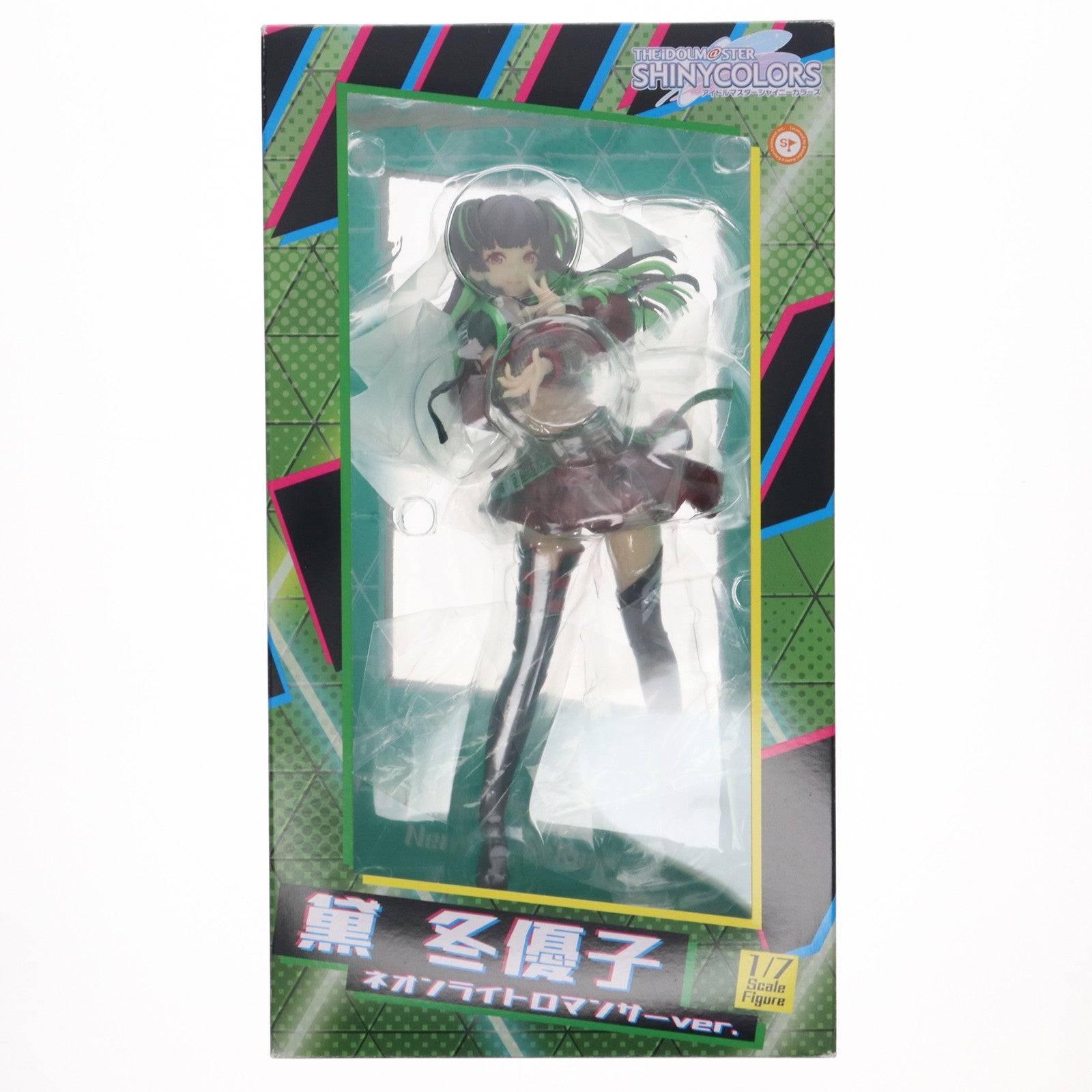 【中古即納】[FIG] 黛冬優子(まゆずみふゆこ) ネオンライトロマンサーVer. アイドルマスター シャイニーカラーズ 1/7 完成品 フィギュア Phat!(ファット・カンパニー)(20240301)