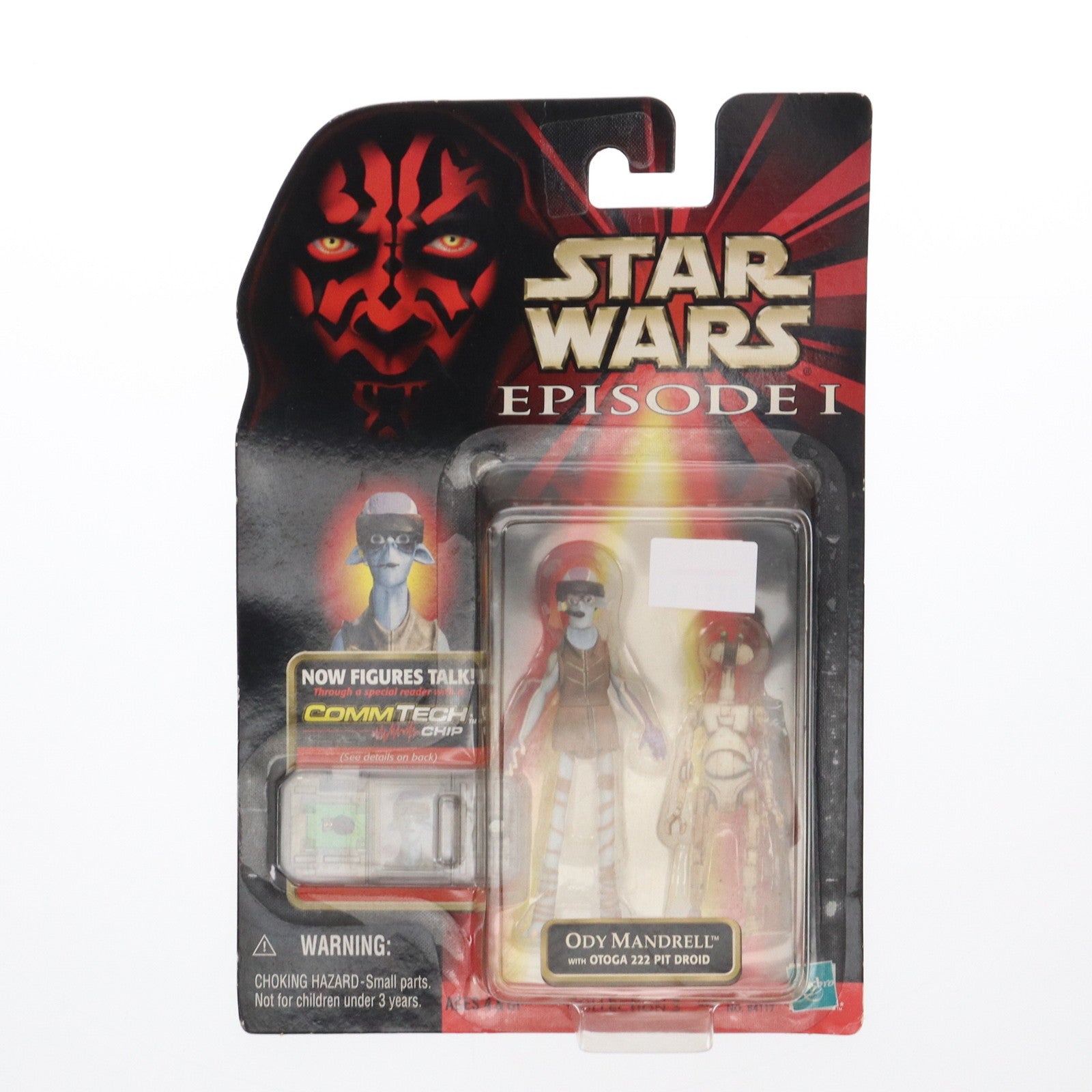 【中古即納】[FIG] スター・ウォーズ コムテックフィギュア オディ・マンドレル&ピット・ドロイド STAR WARS エピソード1/ファントム・メナス 完成品 可動フィギュア(84117) ハズブロ/トミー(19991231)