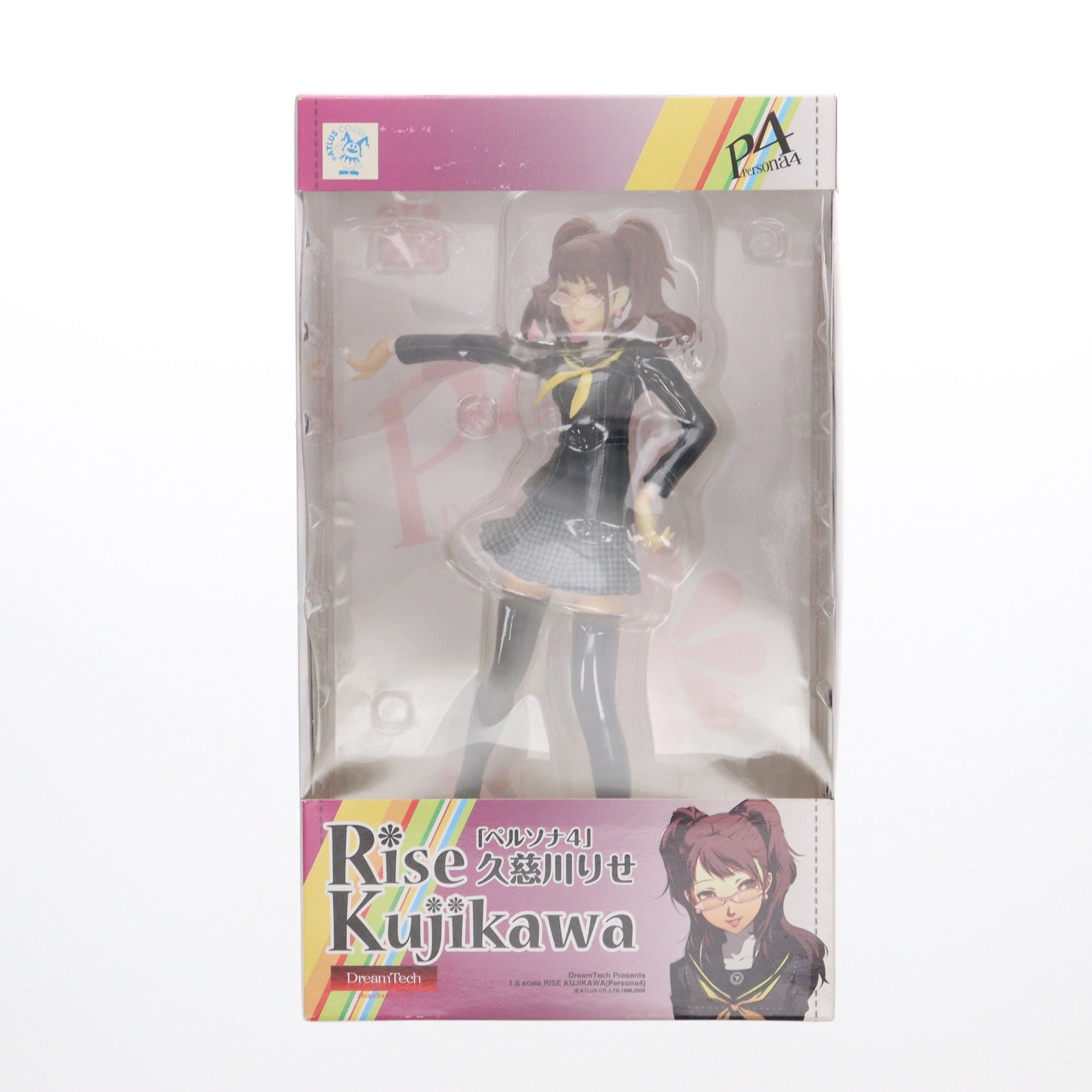 【中古即納】[FIG] ドリームテック 久慈川りせ(くじかわりせ) ペルソナ4 1/8 完成品 フィギュア(DT-54) ウェーブ(WAVE)(20120309)