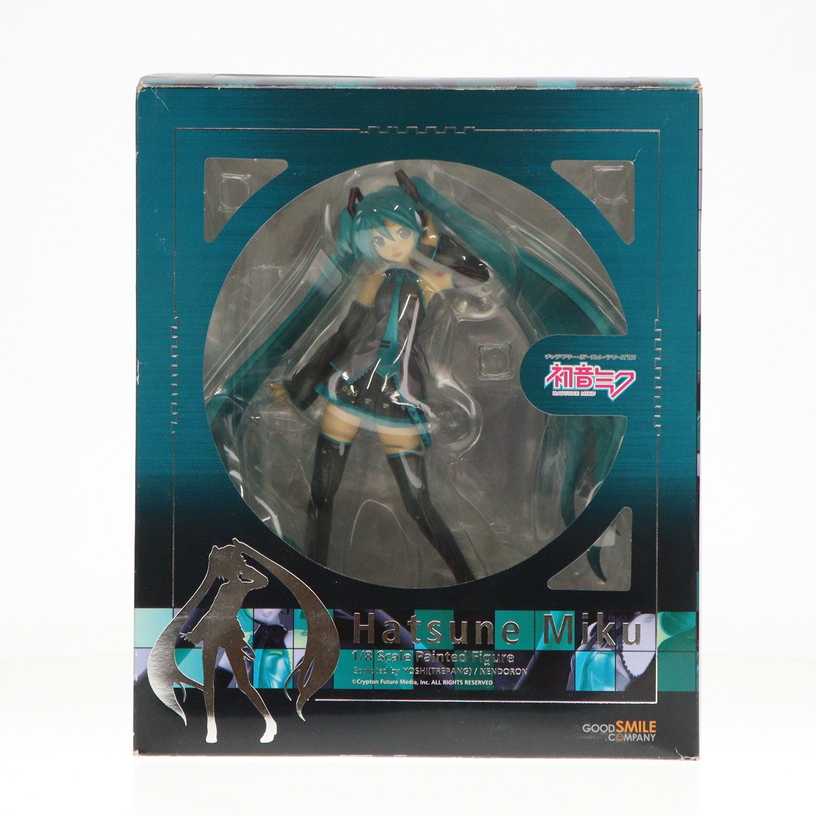 【中古即納】[FIG] 初音ミク キャラクター・ボーカル・シリーズ01 1/8 完成品 フィギュア グッドスマイルカンパニー(20110719)