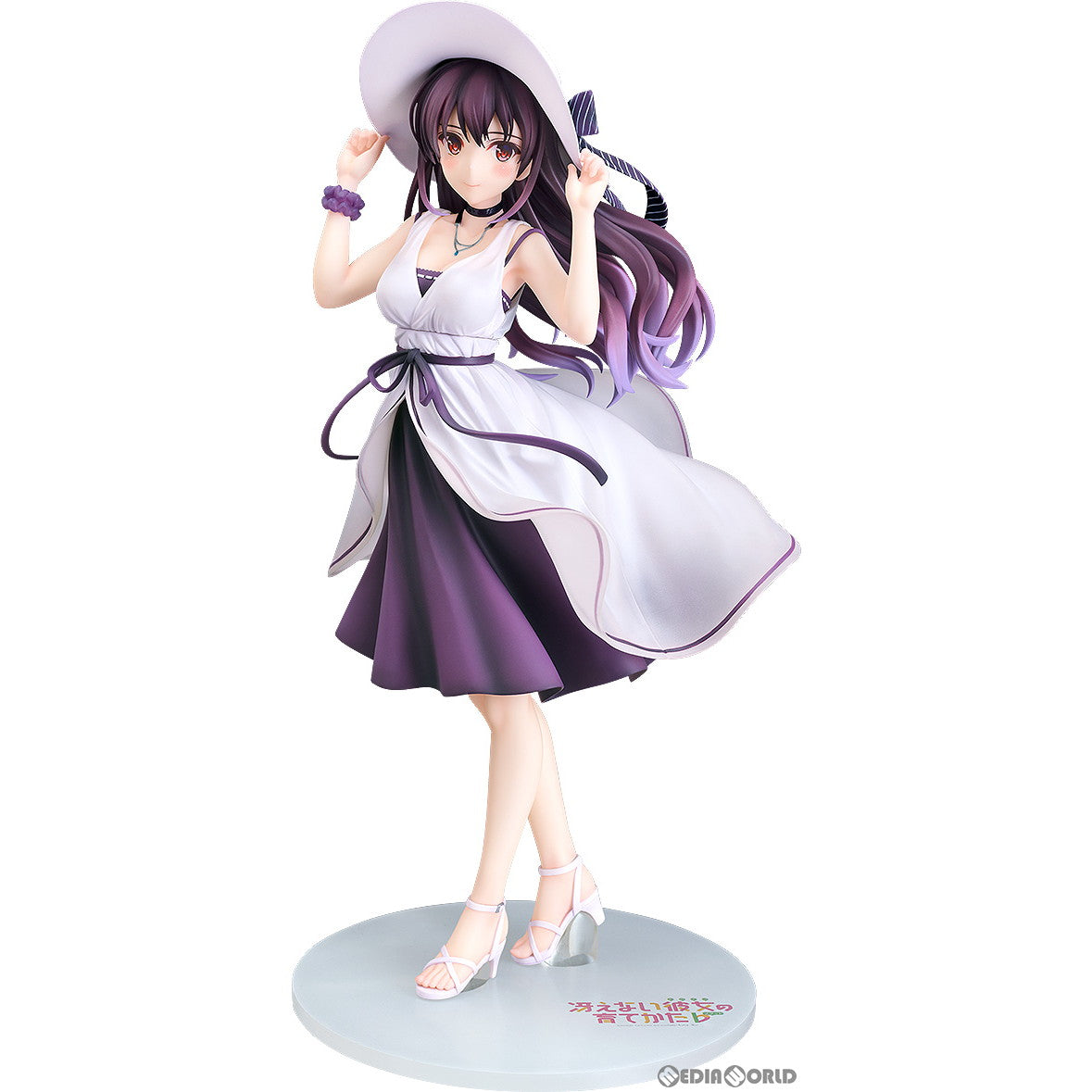 【中古即納】[FIG] 霞ヶ丘詩羽(かすみがおかうたは) 冴えない彼女の育てかた♭ 1/7 完成品 フィギュア Phat!(ファット・カンパニー)(20231201)