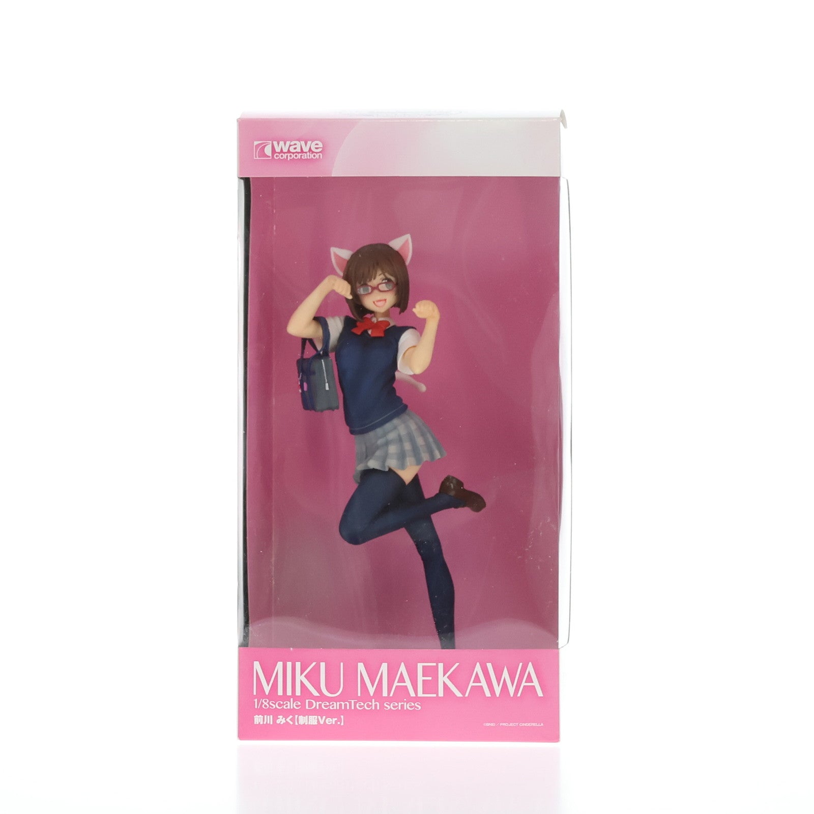 【中古即納】[FIG] ドリームテック 前川みく 制服Ver. アイドルマスター シンデレラガールズ 1/8 完成品 フィギュア(DT-094) ウェーブ(WAVE)(20160917)