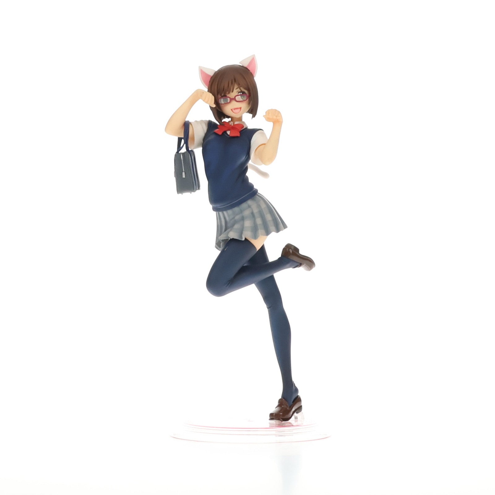 【中古即納】[FIG] ドリームテック 前川みく 制服Ver. アイドルマスター シンデレラガールズ 1/8 完成品 フィギュア(DT-094) ウェーブ(WAVE)(20160917)