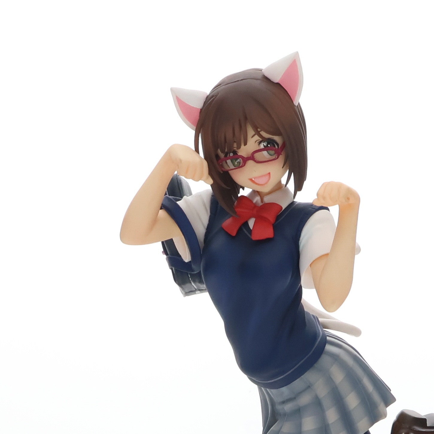 【中古即納】[FIG] ドリームテック 前川みく 制服Ver. アイドルマスター シンデレラガールズ 1/8 完成品 フィギュア(DT-094) ウェーブ(WAVE)(20160917)