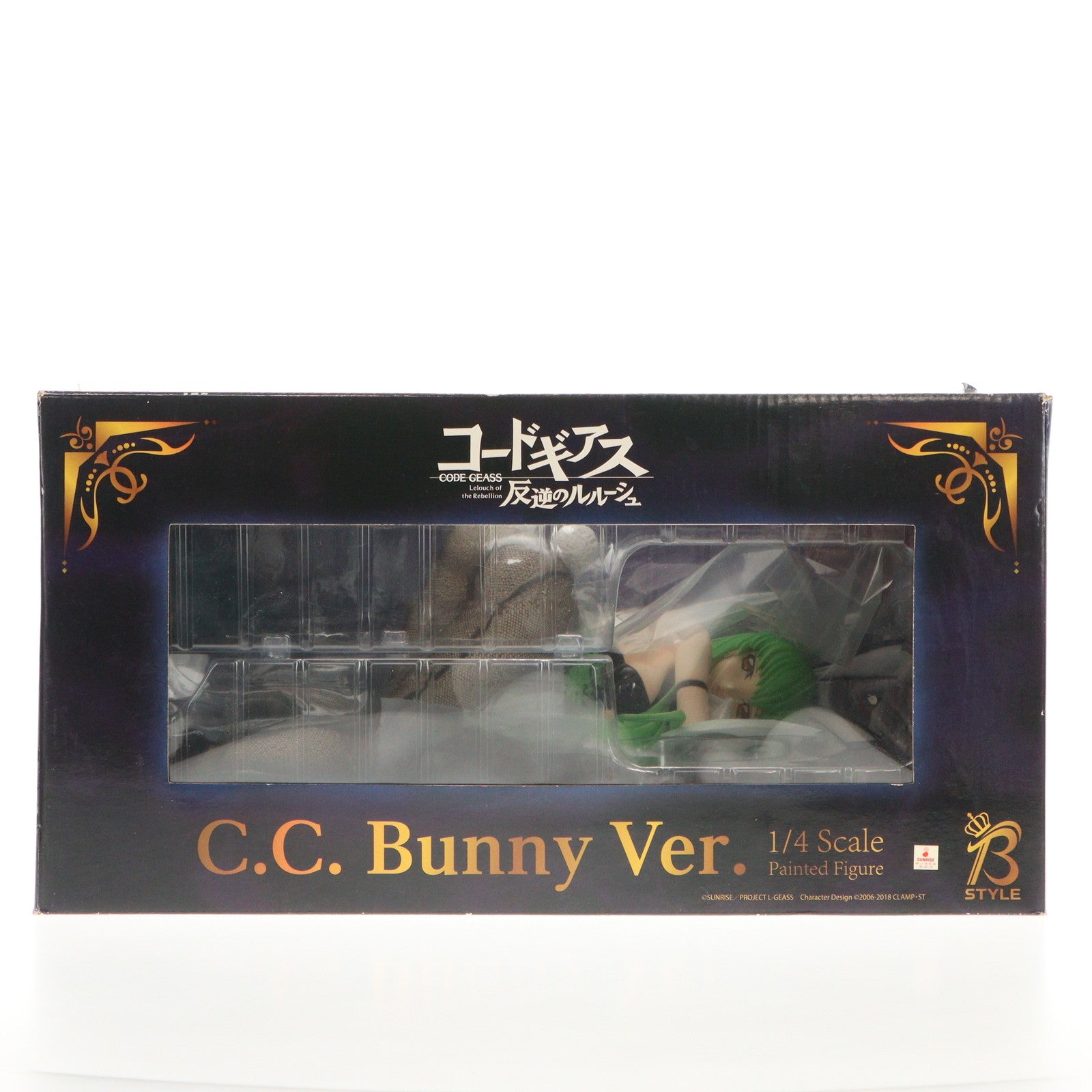 【中古即納】[FIG] B-style C.C.(シーツー) バニーVer. コードギアス 反逆のルルーシュ 1/4 完成品 フィギュア プレミアムバンダイ&アニメイト&あみあみ限定 FREEing(フリーイング)(20191231)