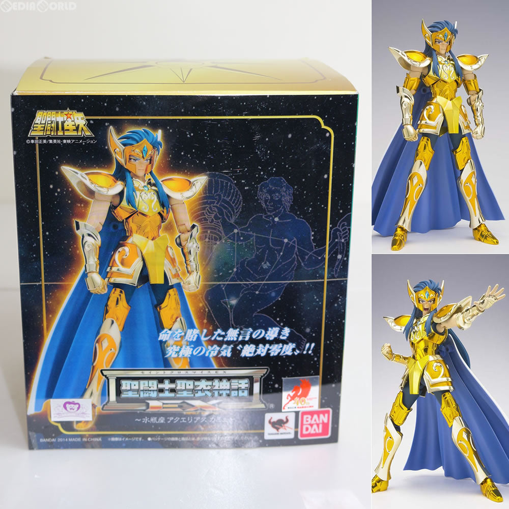 【中古即納】[FIG] 聖闘士聖衣神話EX アクエリアスカミュ 聖闘士星矢 完成品 可動フィギュア バンダイ(20141213)