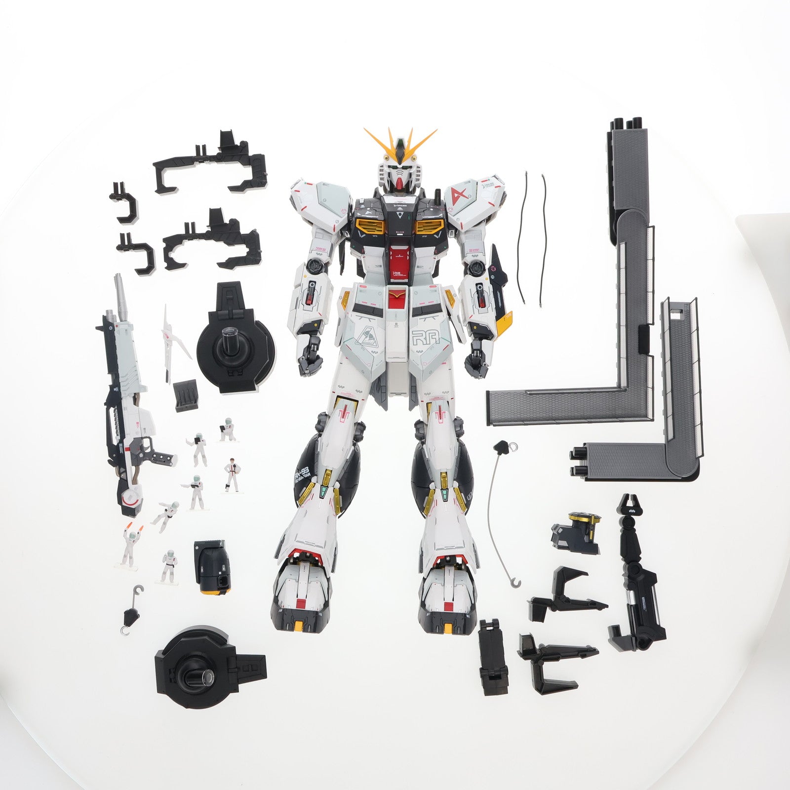 【中古即納】[FIG] METAL STRUCTURE(メタルストラクチャー) 解体匠機 RX-93 νガンダム 機動戦士ガンダム 逆襲のシャア 1/60 完成品 可動フィギュア バンダイスピリッツ(20191221)