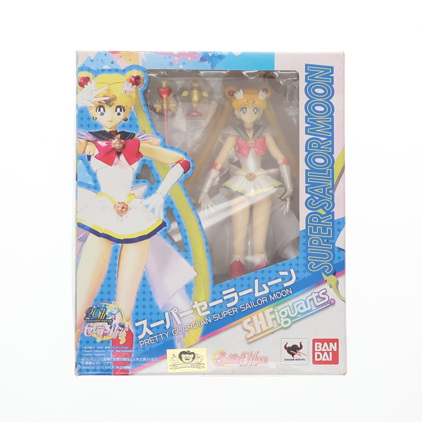 【中古即納】[FIG] S.H.Figuarts(フィギュアーツ) スーパーセーラームーン 美少女戦士セーラームーン 完成品 可動フィギュア バンダイ(20150731)