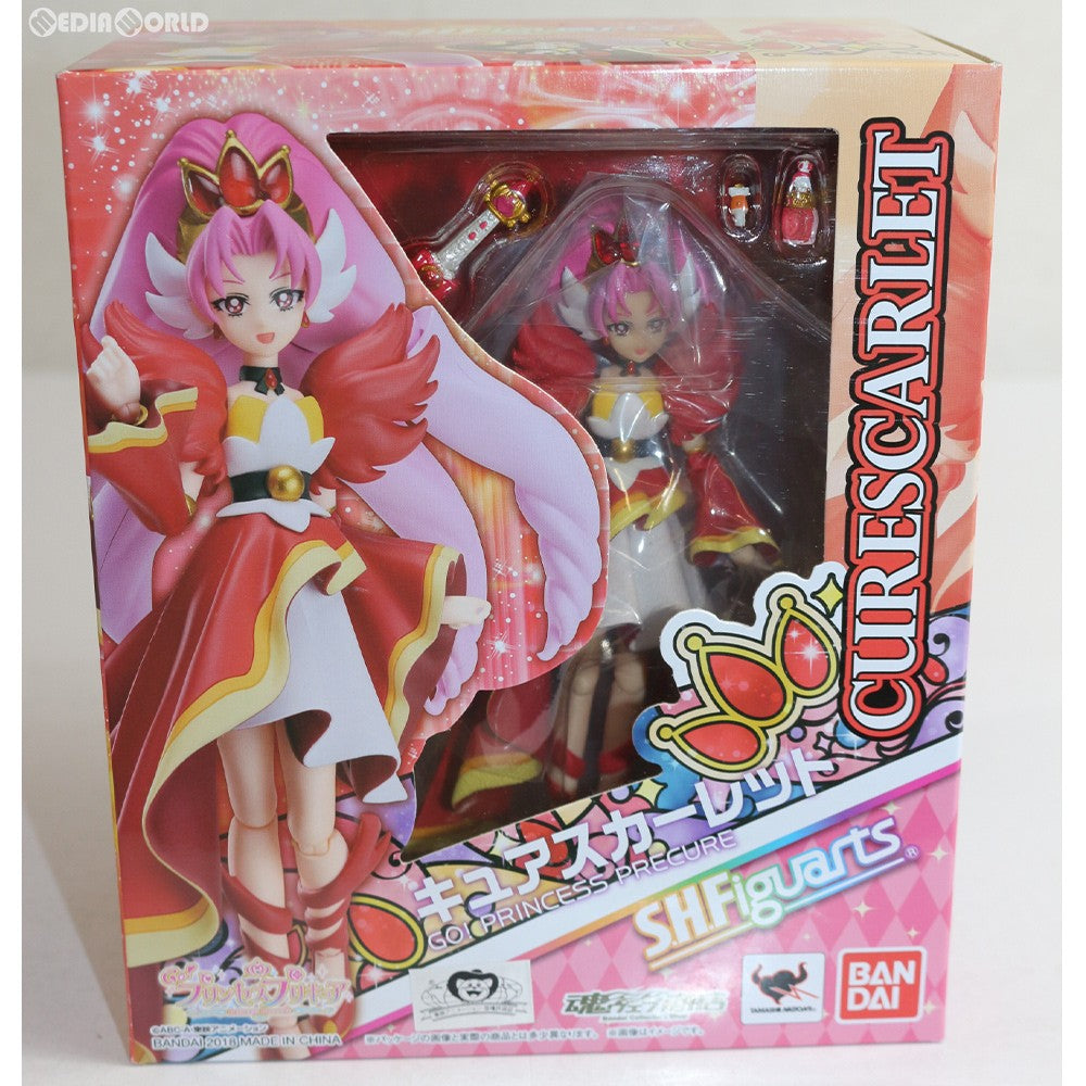 【中古即納】[FIG] 魂ウェブ商店限定 S.H.Figuarts(フィギュアーツ) キュアスカーレット Go!プリンセスプリキュア 完成品 可動フィギュア バンダイ(20180131)