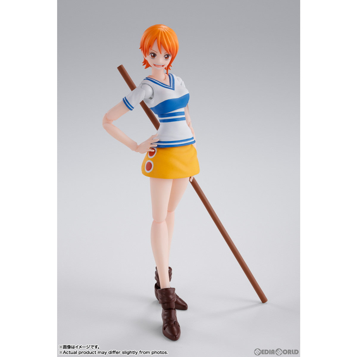 【中古即納】[FIG] S.H.Figuarts(フィギュアーツ) ナミ -冒険の夜明け- ONE PIECE(ワンピース) 完成品 可動フィギュア バンダイスピリッツ(20240921)