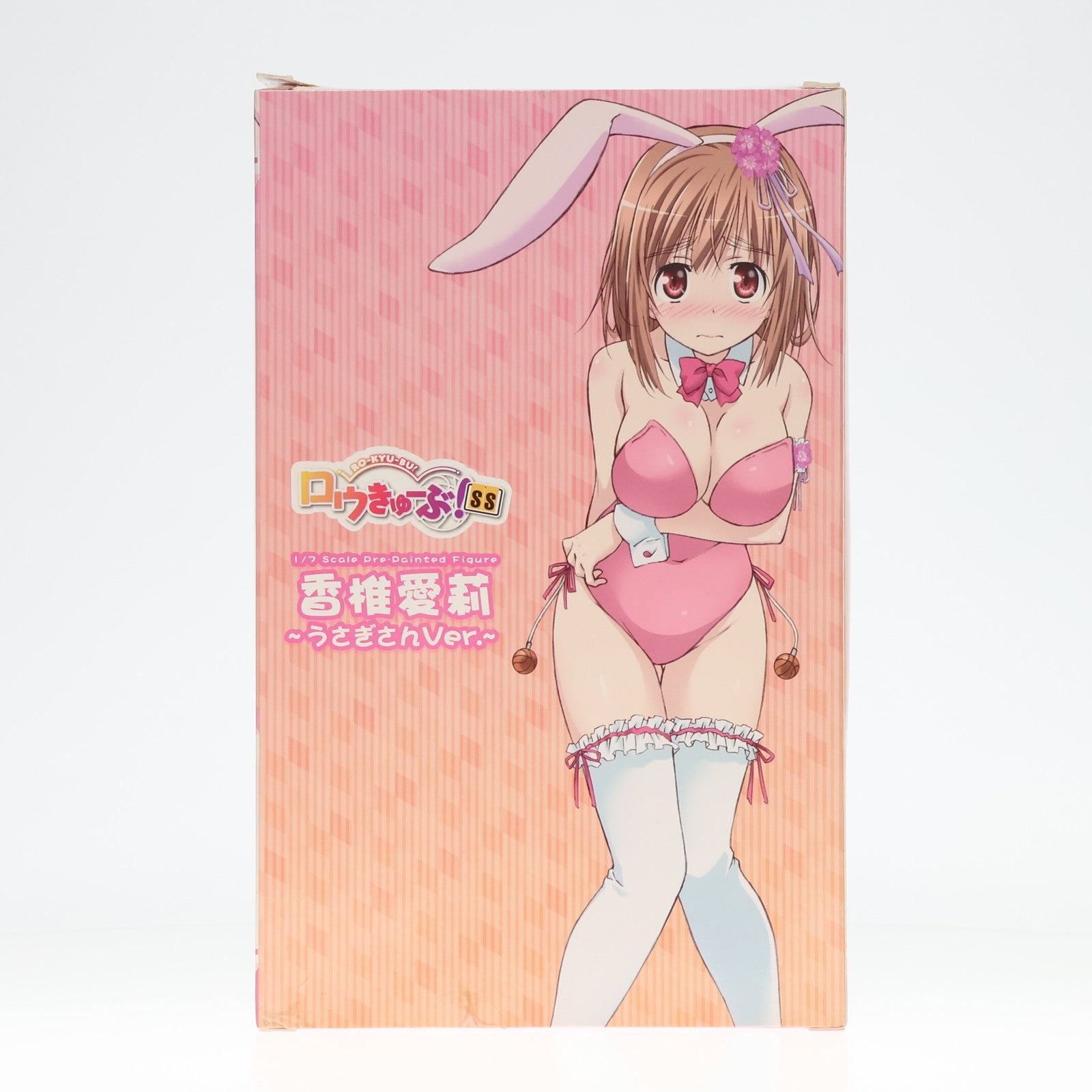 【中古即納】[FIG] 香椎愛莉(かしいあいり) ～うさぎさんVer.～ ロウきゅーぶ!SS 1/7 完成品 フィギュア(PF050) PLUM(プラム)(20160207)
