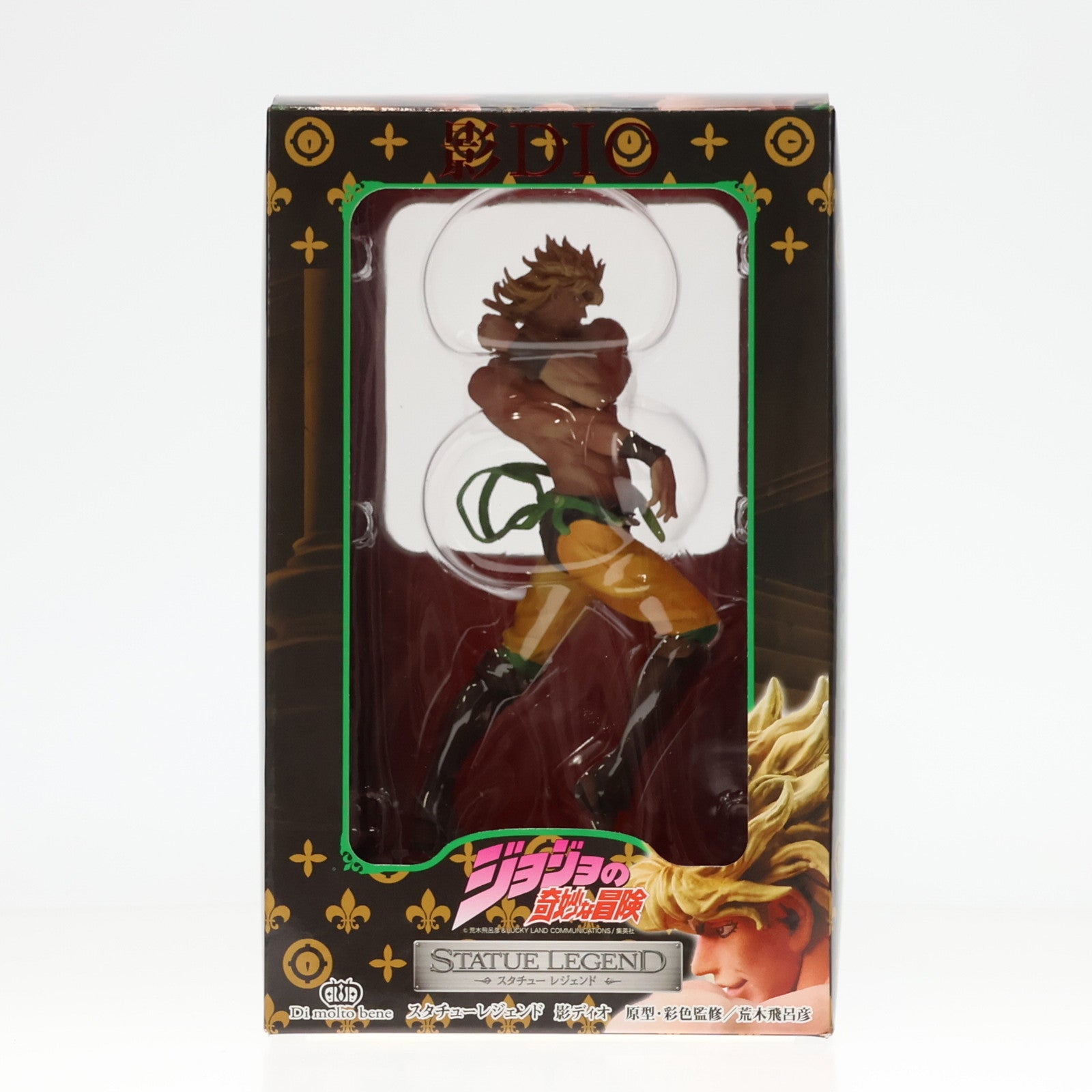 【中古即納】[FIG] (再販) スタチューレジェンド 影DIO(カゲディオ) ジョジョの奇妙な冒険 第3部 スターダストクルセイダース 完成品 フィギュア ディ・モールトベネ(20140718)