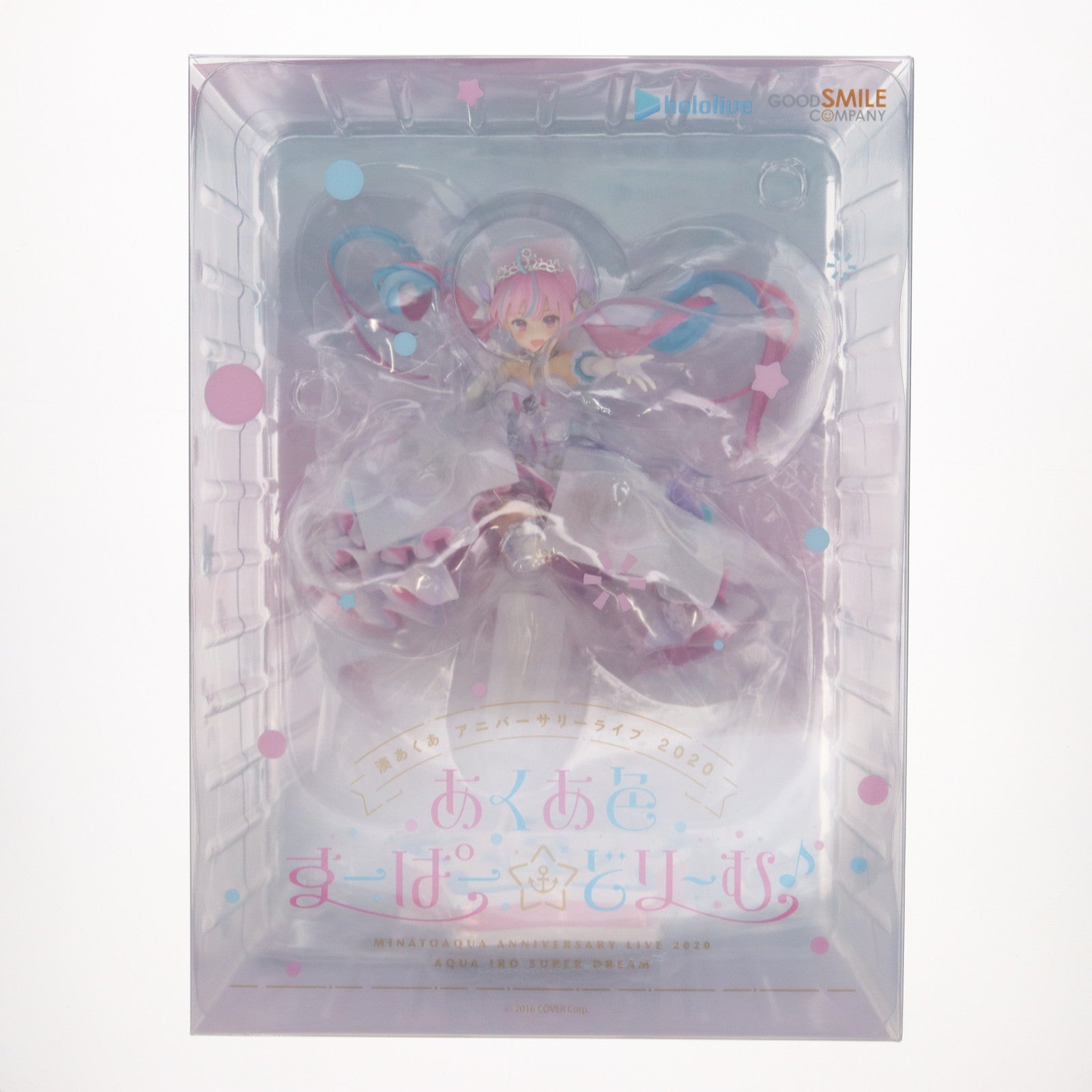 【中古即納】[FIG] 湊あくあ(みなとあくあ) あくあ色すーぱー☆どり～む♪Ver. ホロライブプロダクション 1/7 完成品 フィギュア  グッドスマイルカンパニー(20230217)