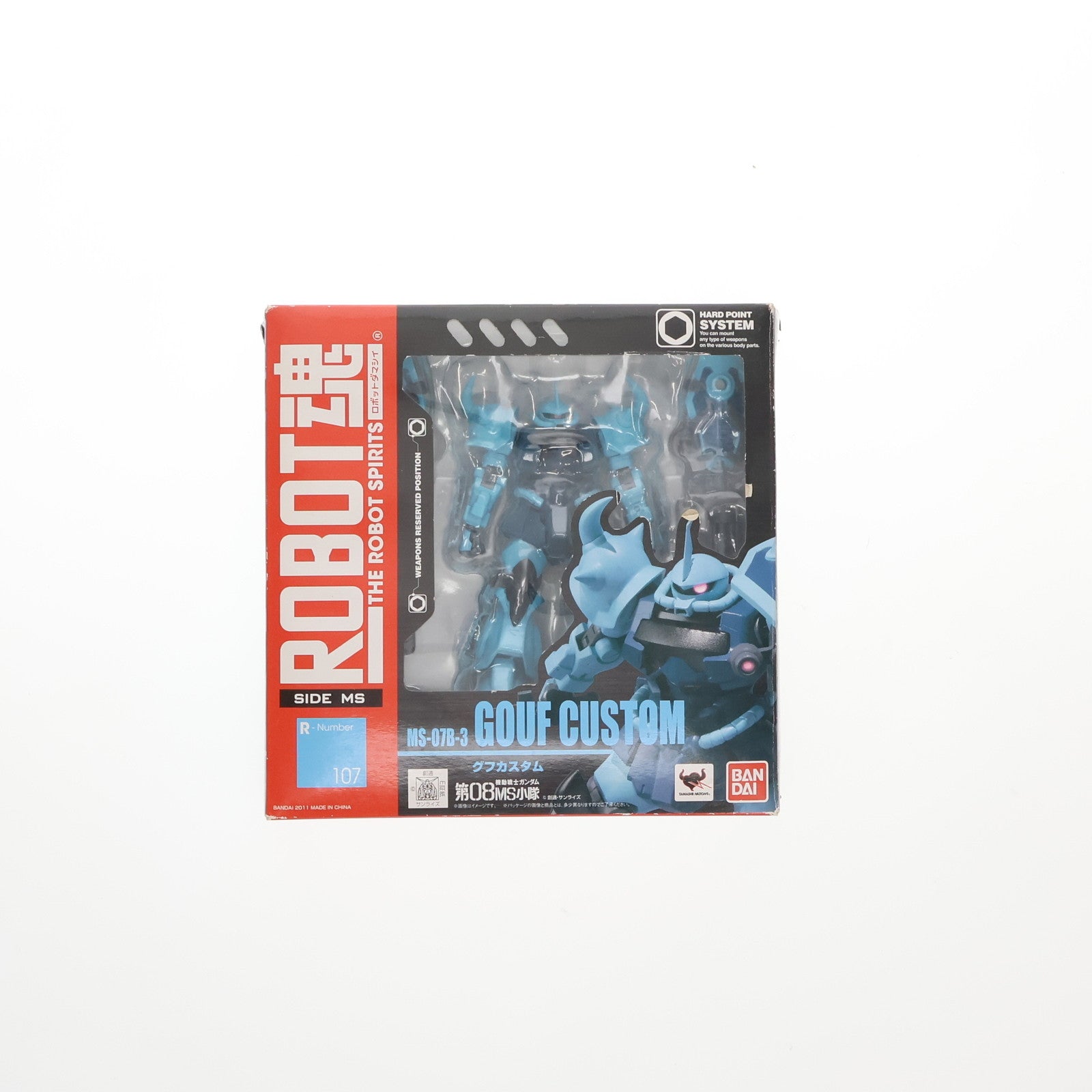 【中古即納】[FIG] ROBOT魂(SIDE MS) グフカスタム 機動戦士ガンダム 第08MS小隊 完成品 可動フィギュア バンダイ(20140412)