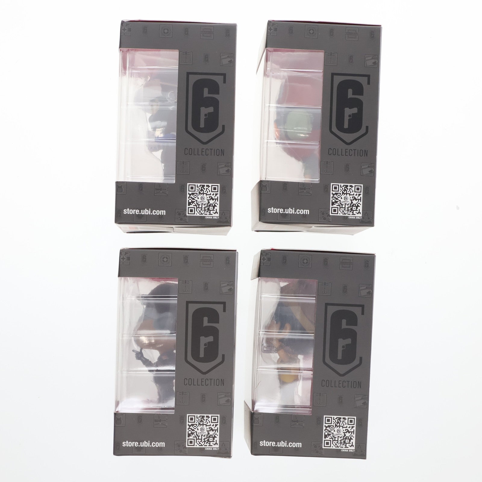 【中古即納】[FIG] シックスコレクション チビフィギュアシリーズ5 4体セット レインボーシックス シージ 完成品 Ubisoft(ユービーアイソフト)(20200818)