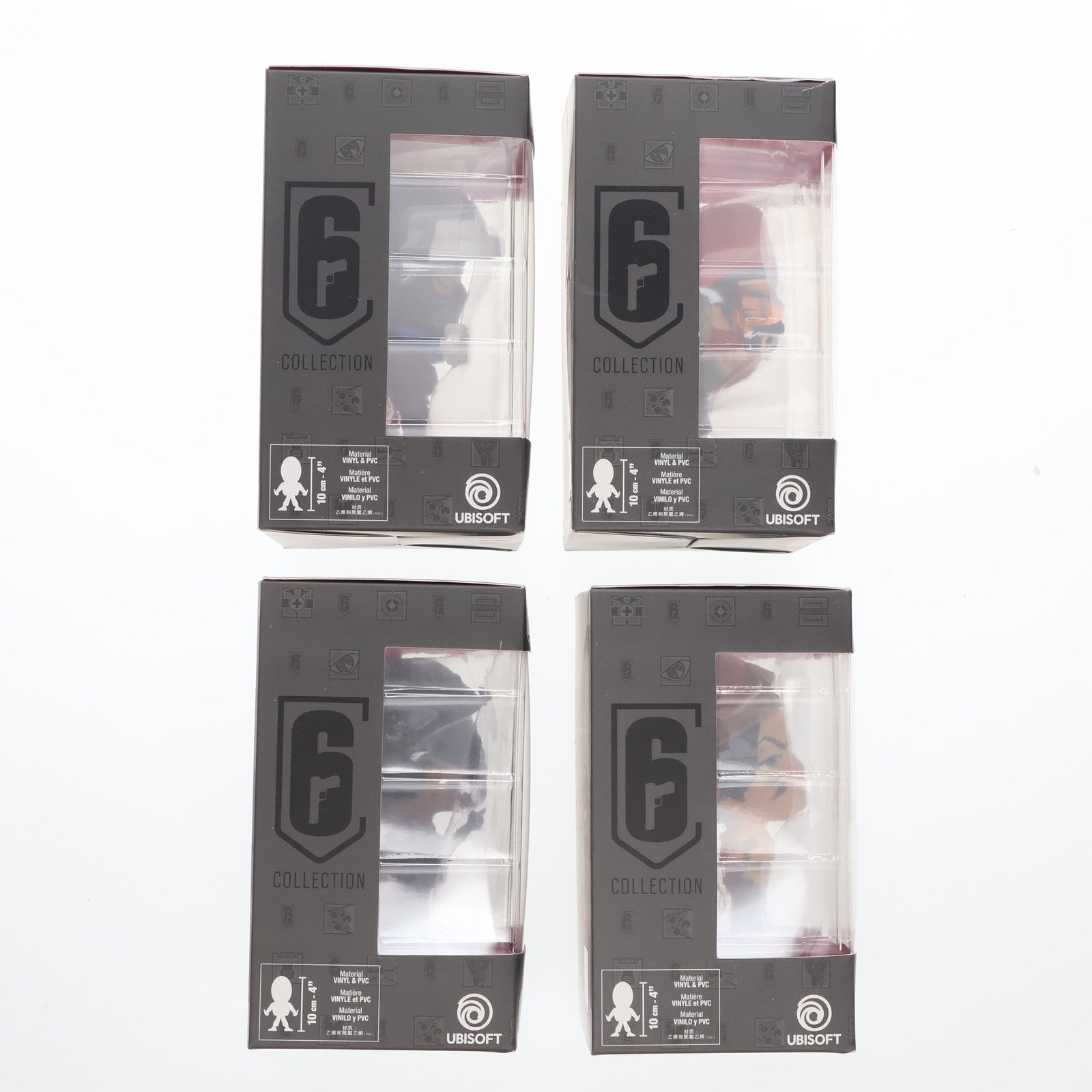 【中古即納】[FIG] シックスコレクション チビフィギュアシリーズ5 4体セット レインボーシックス シージ 完成品 Ubisoft(ユービーアイソフト)(20200818)