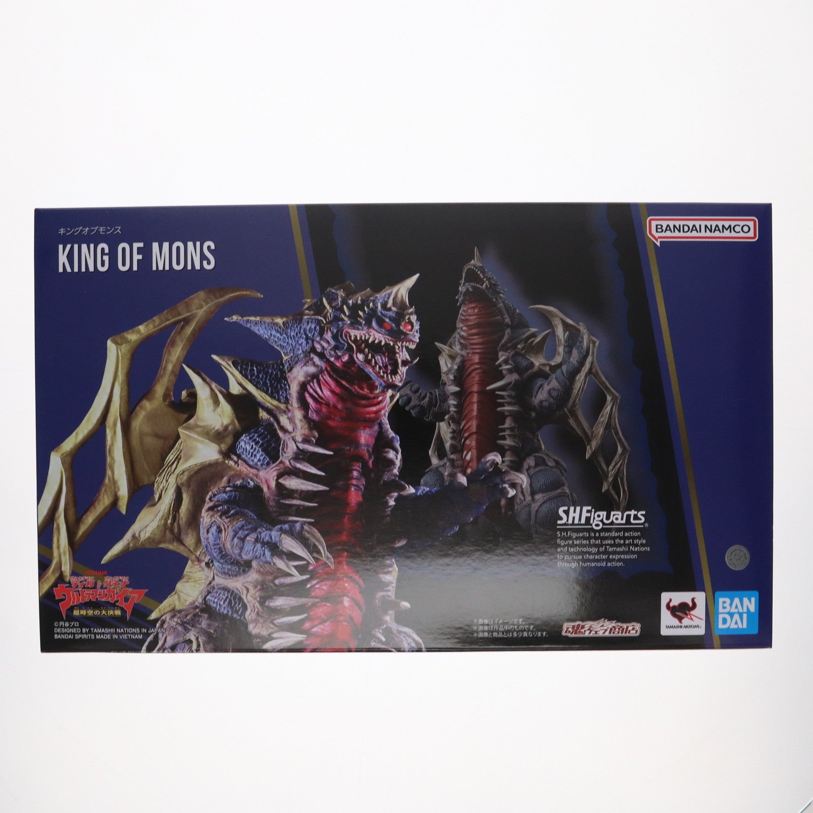 【中古即納】[FIG] 魂ウェブ商店限定 S.H.Figuarts(フィギュアーツ) キングオブモンス ウルトラマンティガ・ウルトラマンダイナ&ウルトラマンガイア 超時空の大決戦 完成品 可動フィギュア バンダイスピリッツ(20241223)