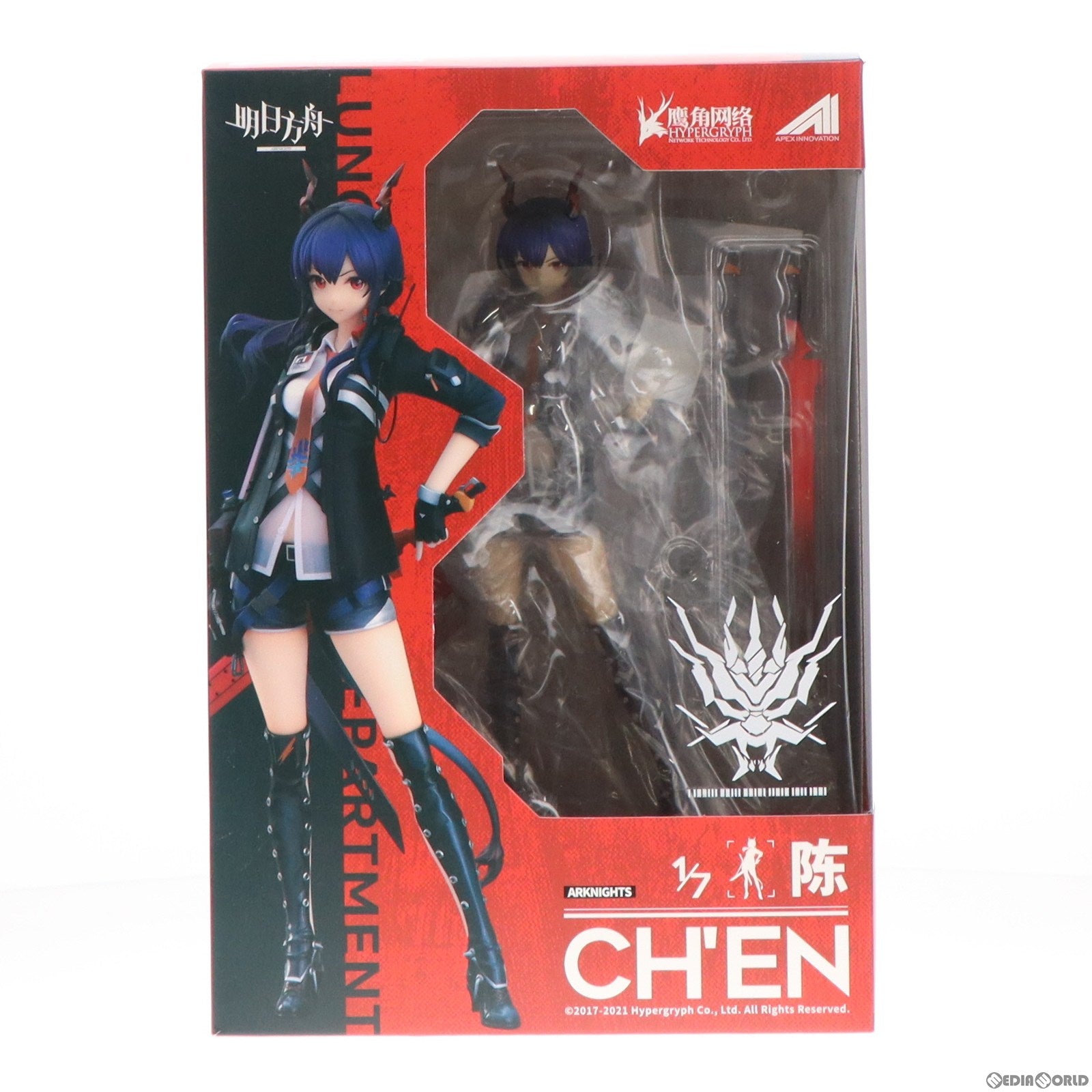 【中古即納】[FIG] 陳(チェン) アークナイツ 1/7 完成品 フィギュア APEX(エーペックス)(20210826)